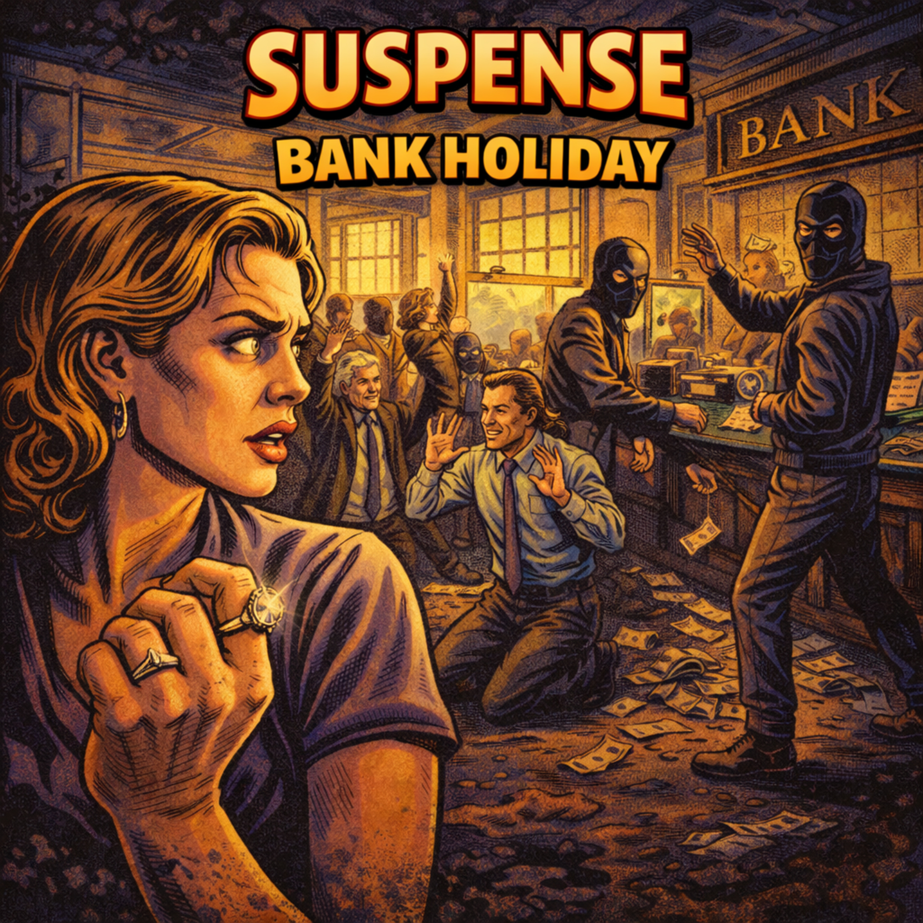 Suspense: Bank Holiday (Bonita Granville, Elliott Lewis) (07-19-1945) episode artwork