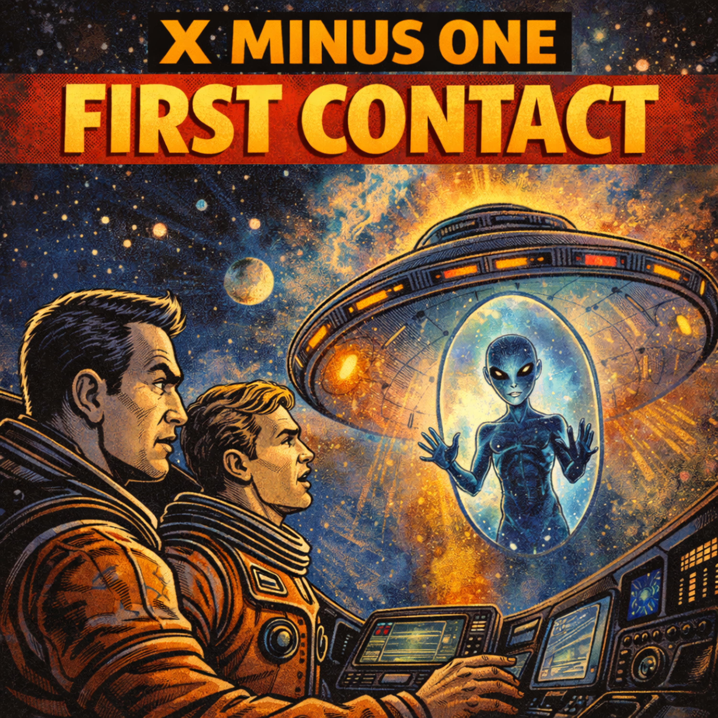 X Minus One: First Contact (10-06-1955) episode artwork