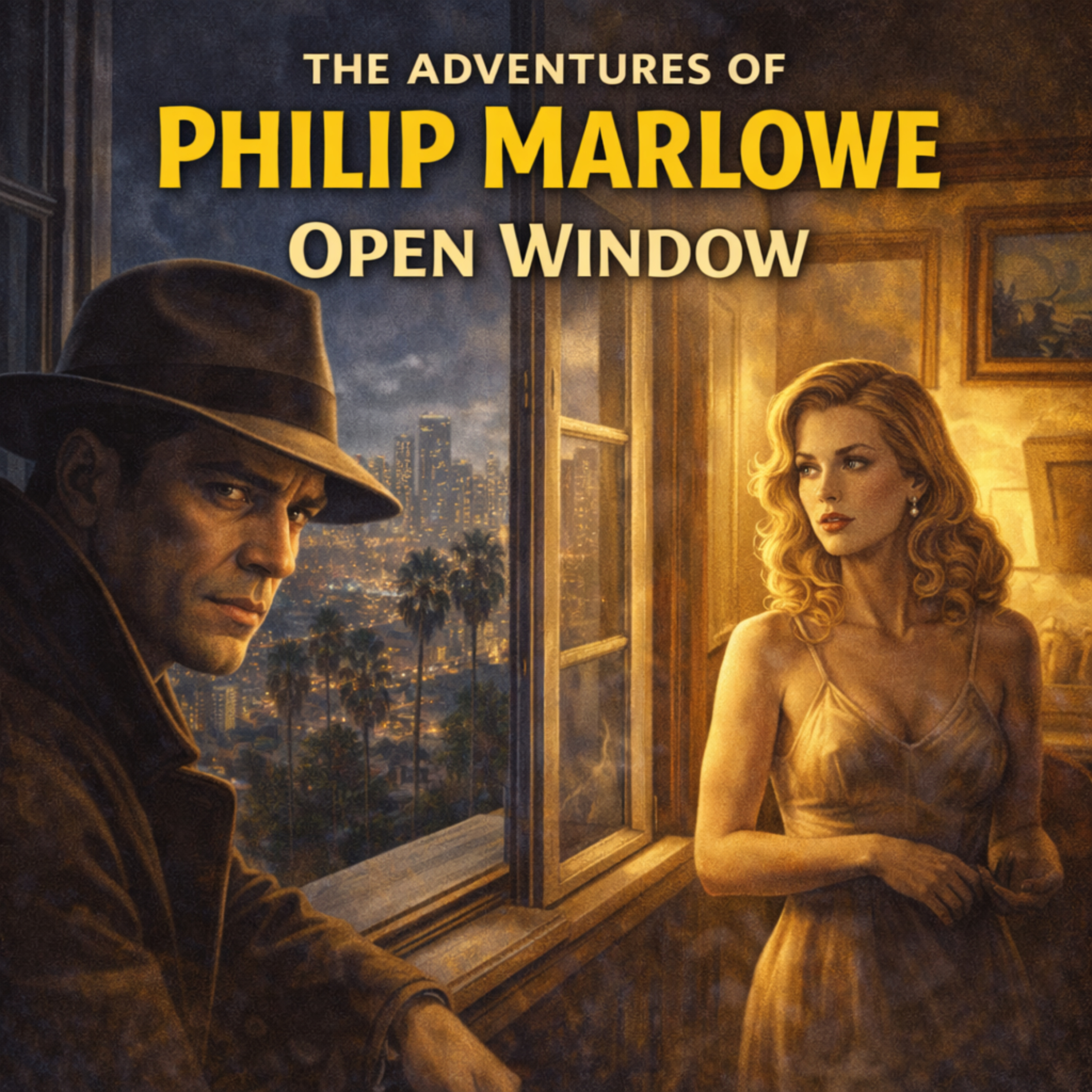 The Adventures of Philip Marlowe: Open Window (10-18-1949) episode artwork