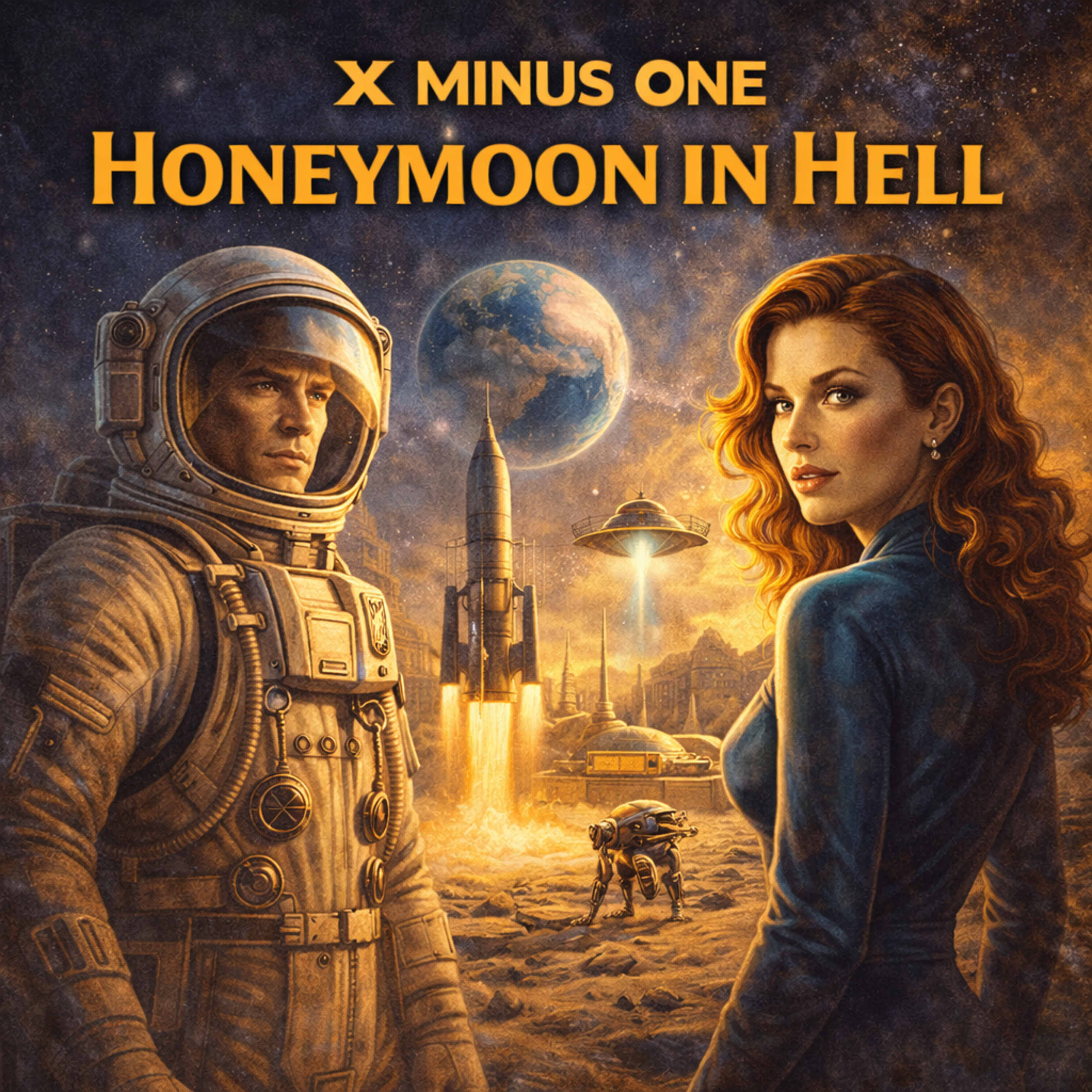 X Minus One: Honeymoon in Hell (12-26-1956) episode artwork