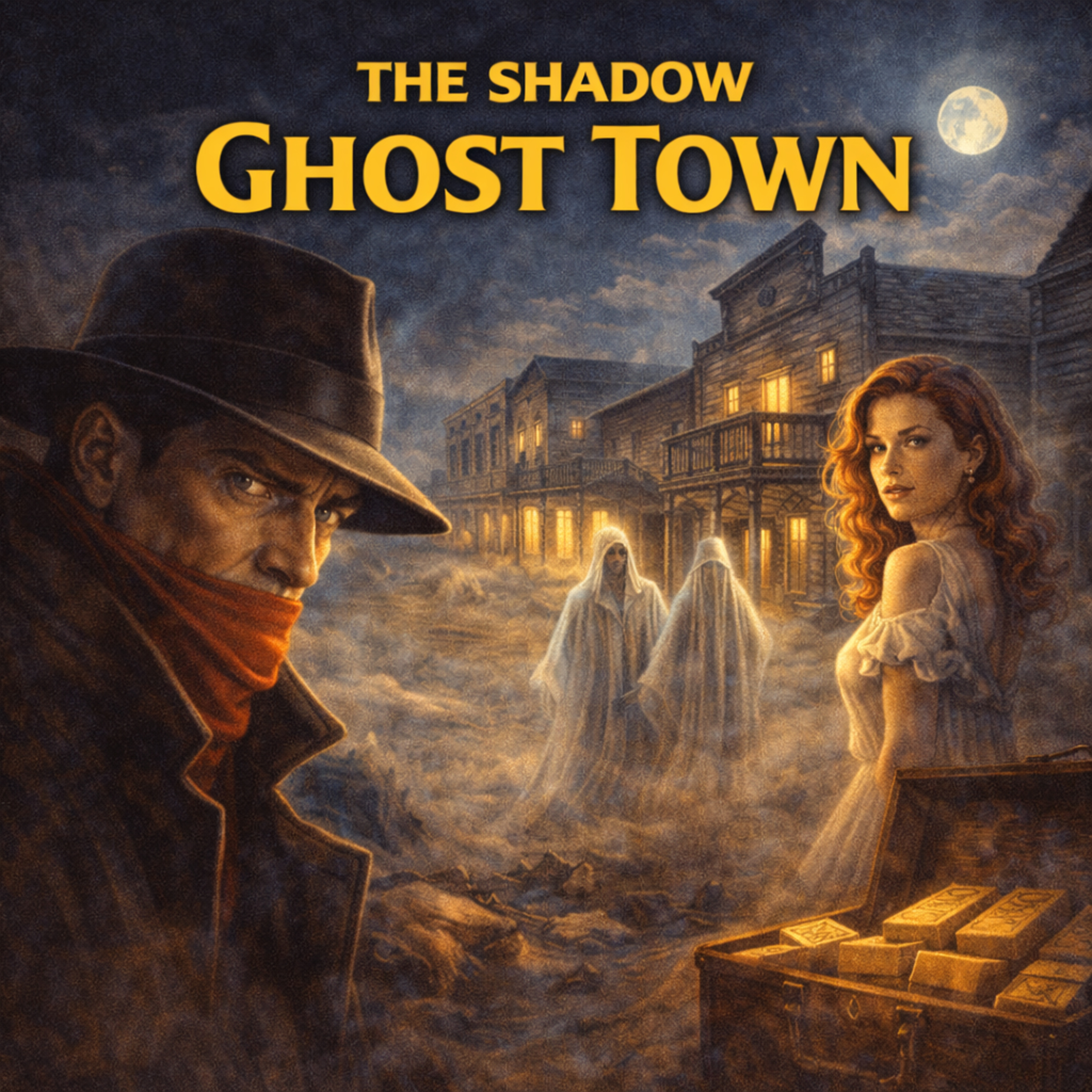 The Shadow: Ghost Town (10-06-1940) episode artwork