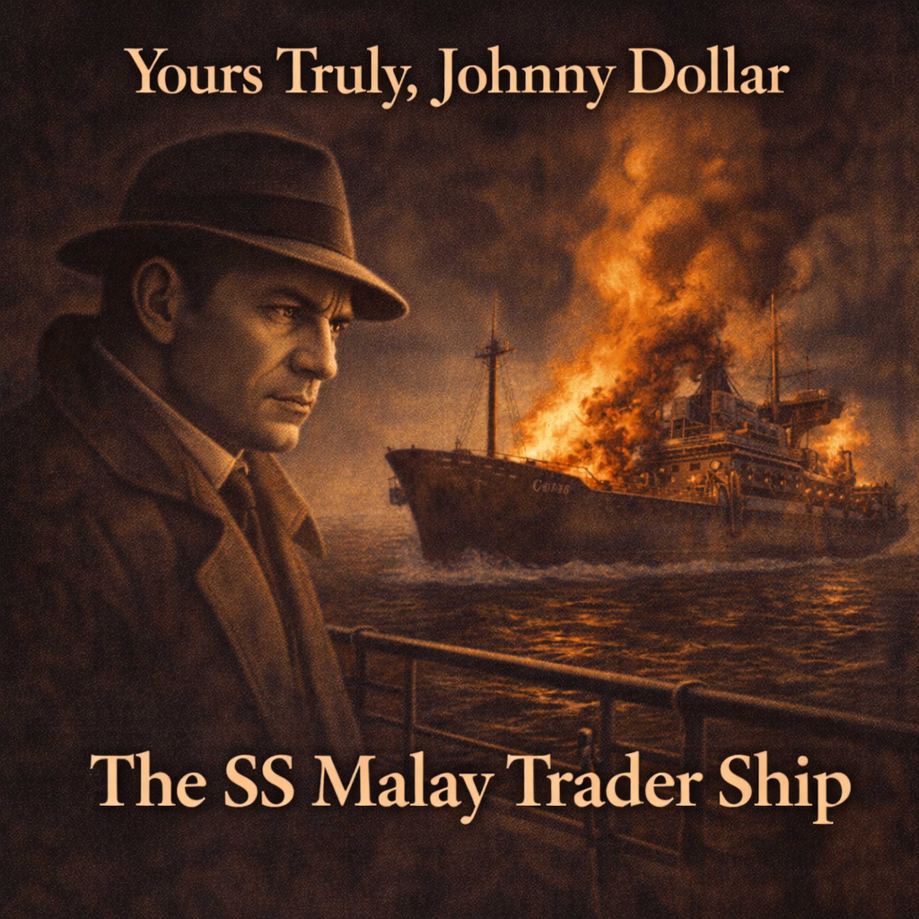 Yours Truly, Johnny Dollar: The SS Malay Trader Ship (02-10-1950) episode artwork