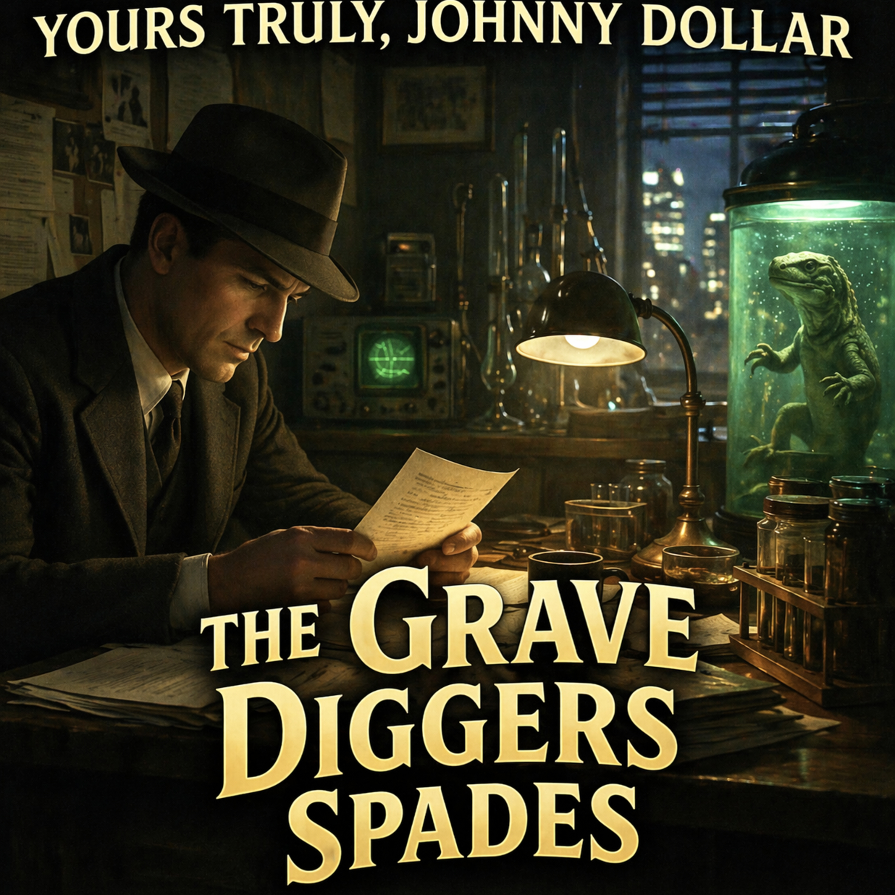 Yours Truly, Johnny Dollar: The Grave Diggers Spades (02-17-1950) episode artwork