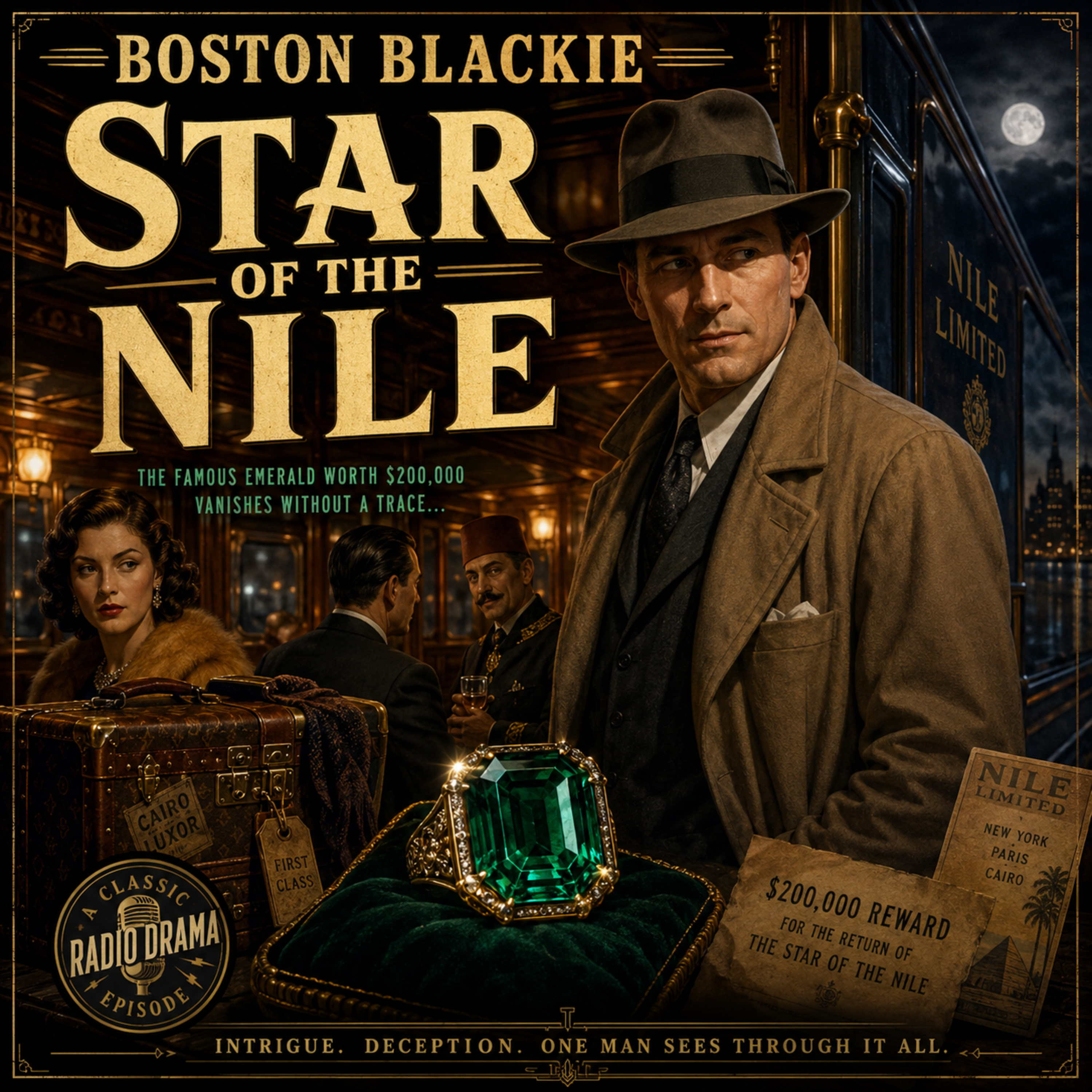 Boston Blackie: Star of the Nile (07-14-1944)  episode artwork