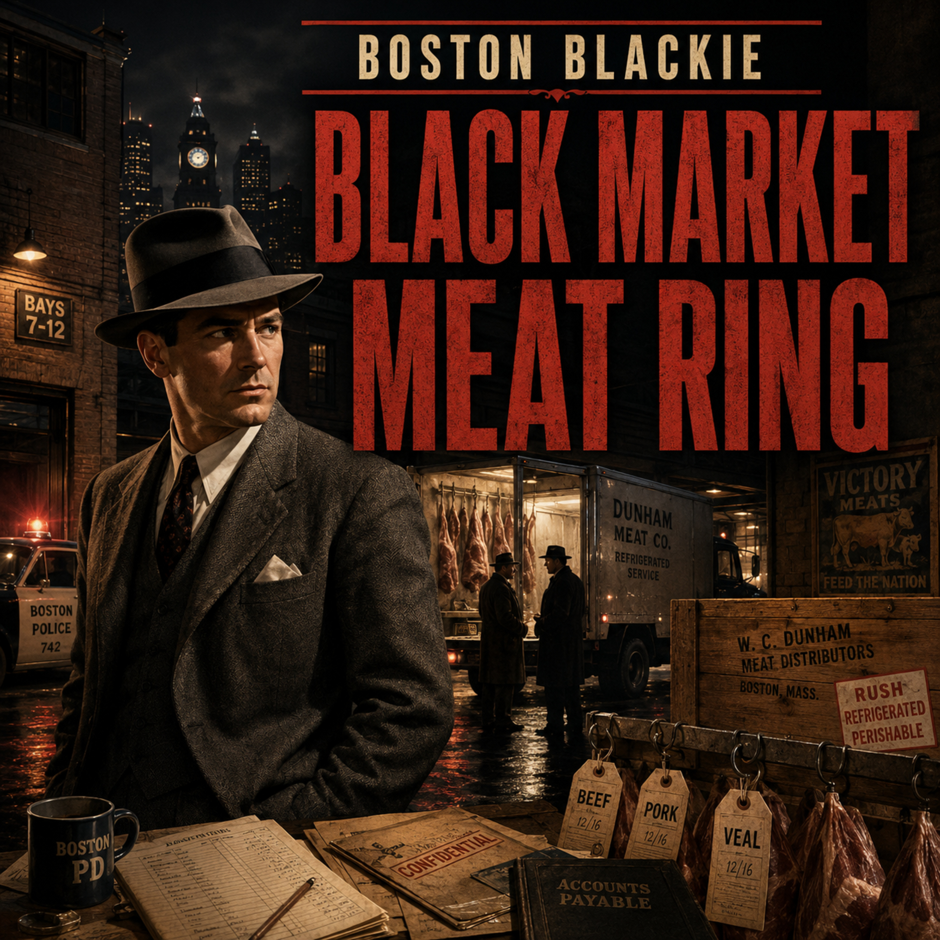 Boston Blackie: Black Market Meat Ring (07-21-1944)  episode artwork