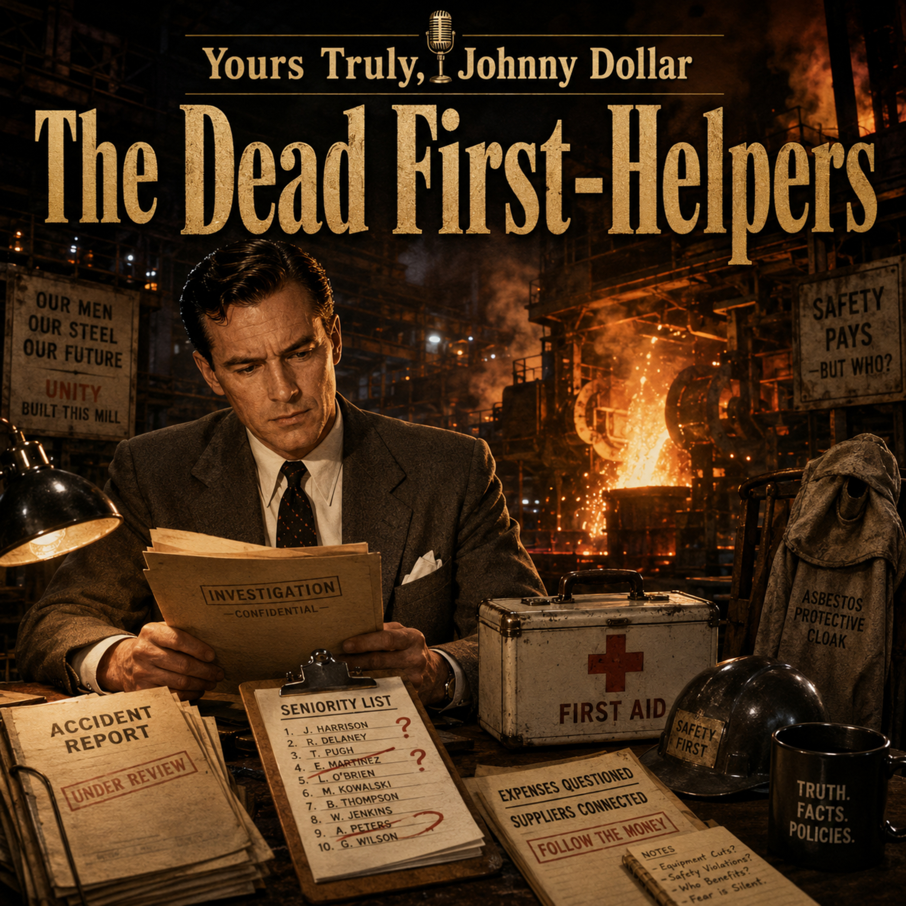 Yours Truly, Johnny Dollar: The Dead First-Helpers (04-11-1950) episode artwork