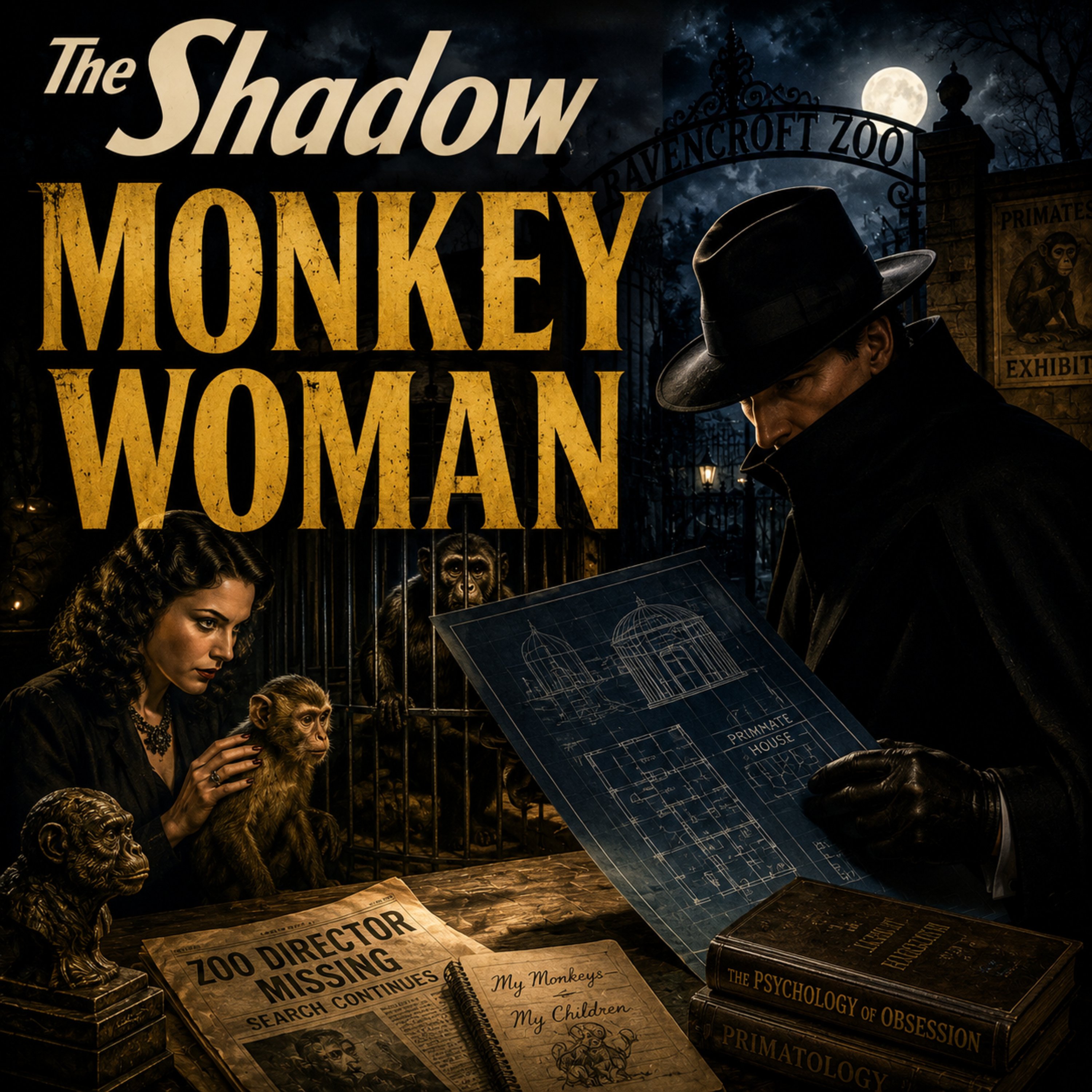 The Shadow: Monkey Woman (05-29-1945) episode artwork