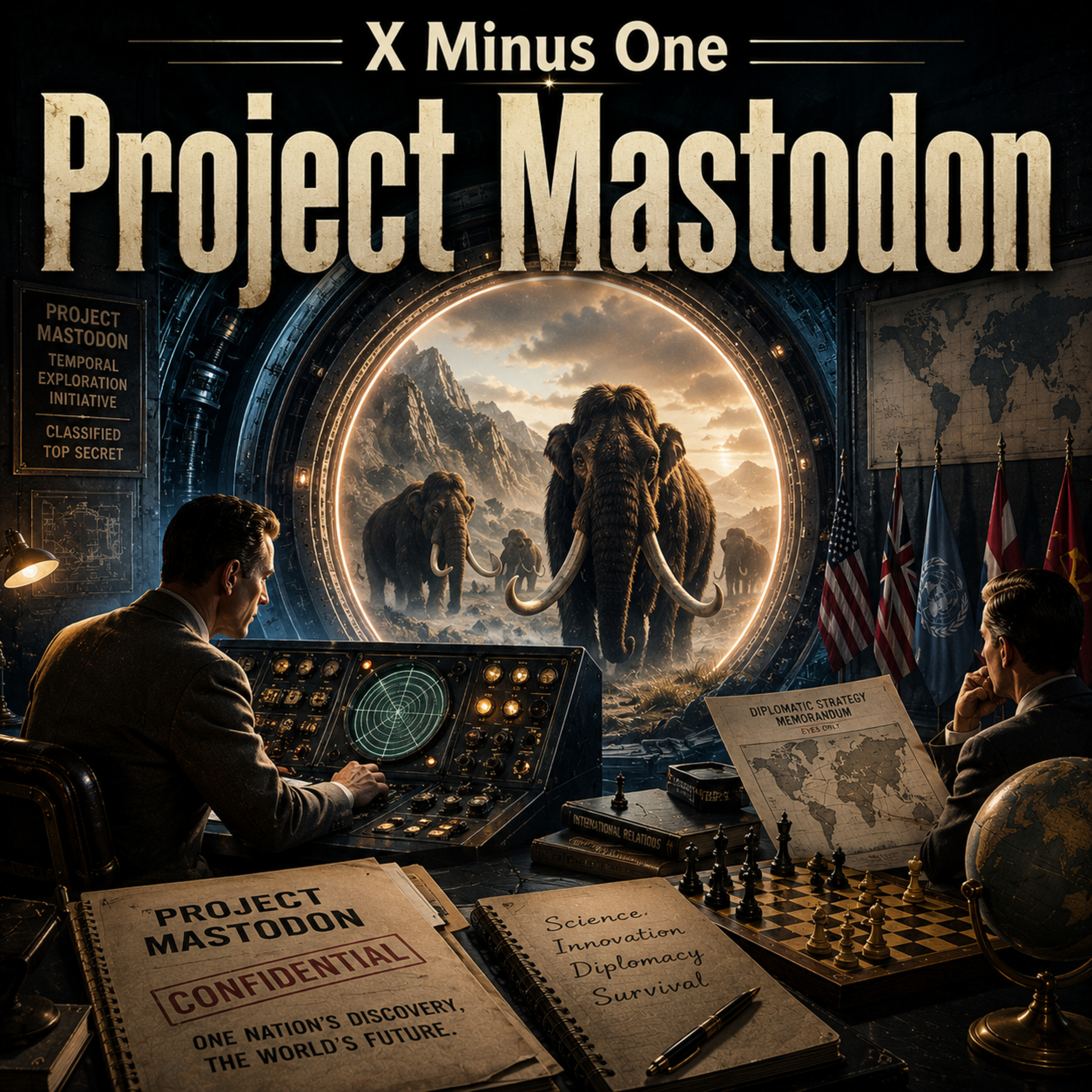 X Minus One: Project Mastodon (06-05-1956) episode artwork
