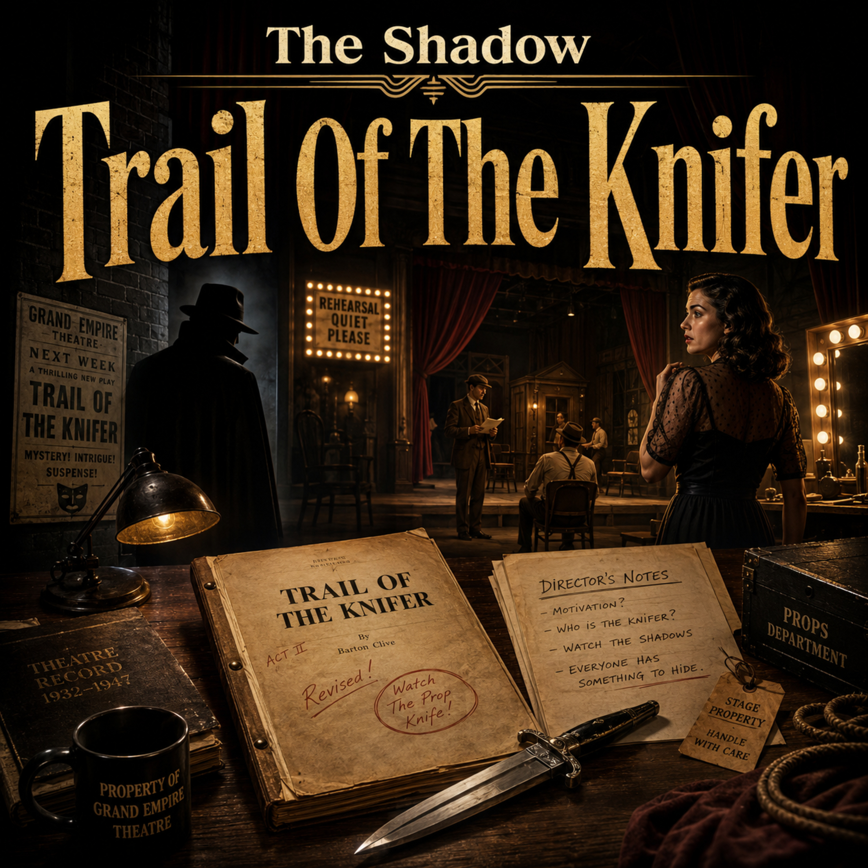 The Shadow: Trail Of The Knifer (02-20-1949) episode artwork