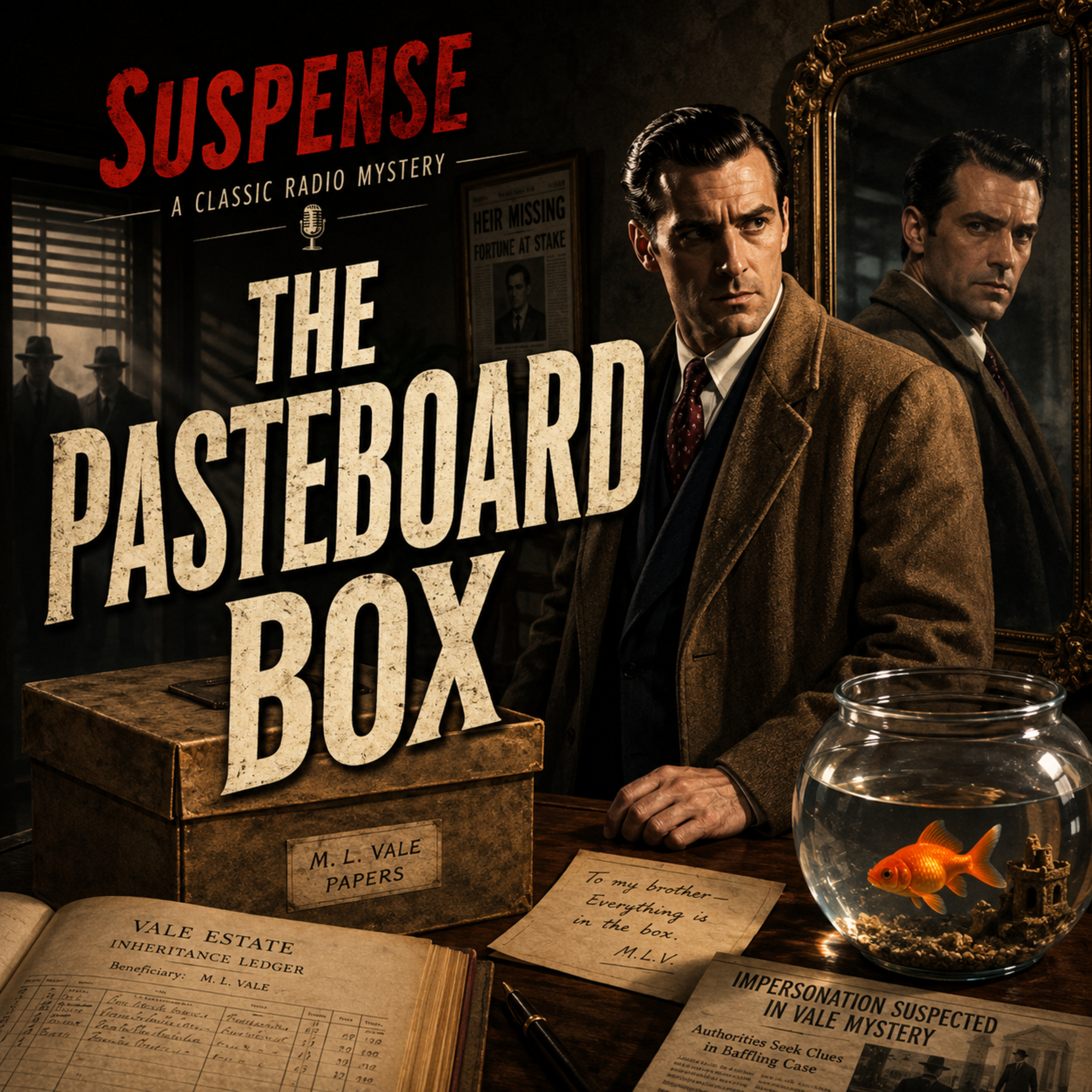Suspense: The Pasteboard Box (Joseph Cotten) (01-17-1945) episode artwork