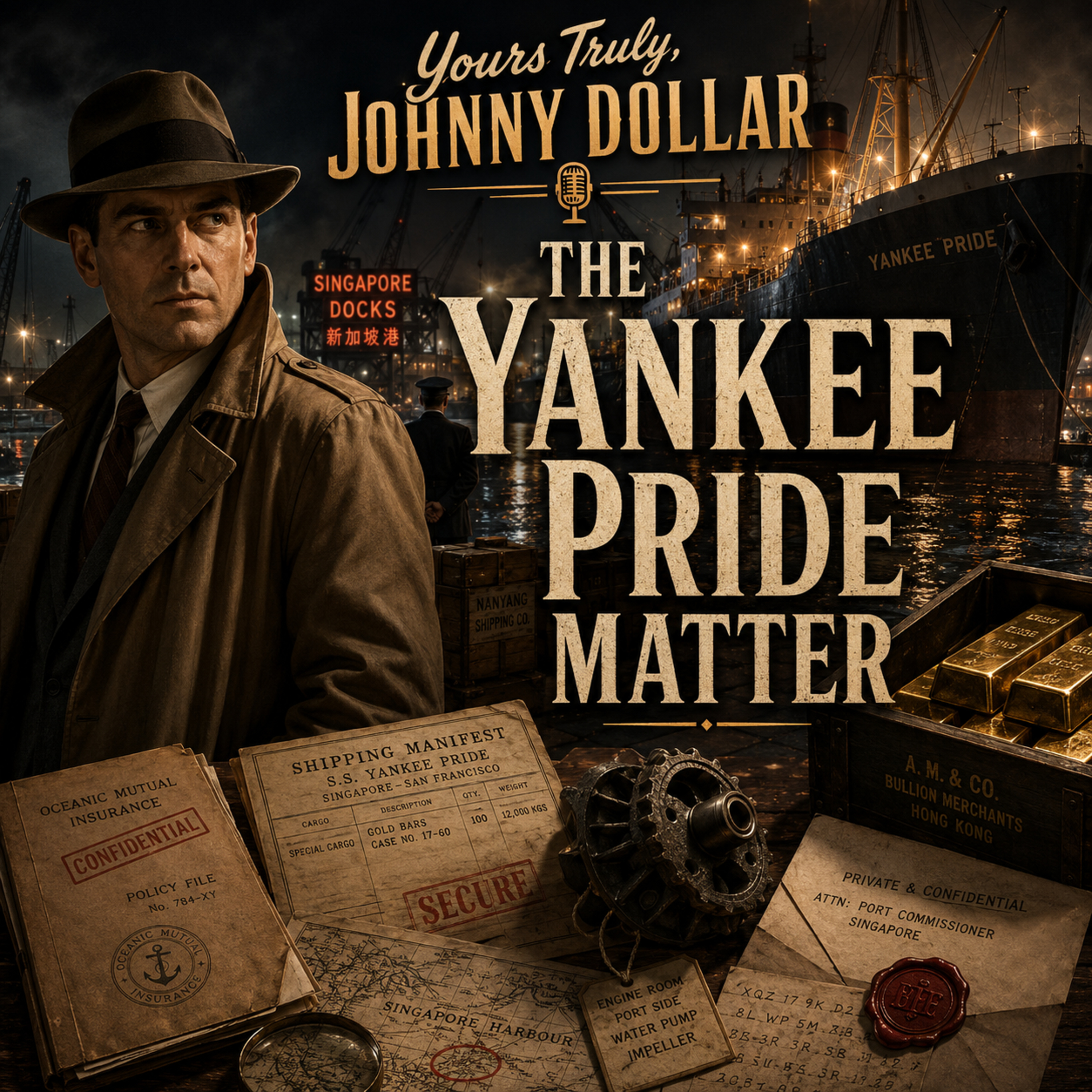 Yours Truly, Johnny Dollar: The Yankee Pride Matter (10-14-1950) episode artwork