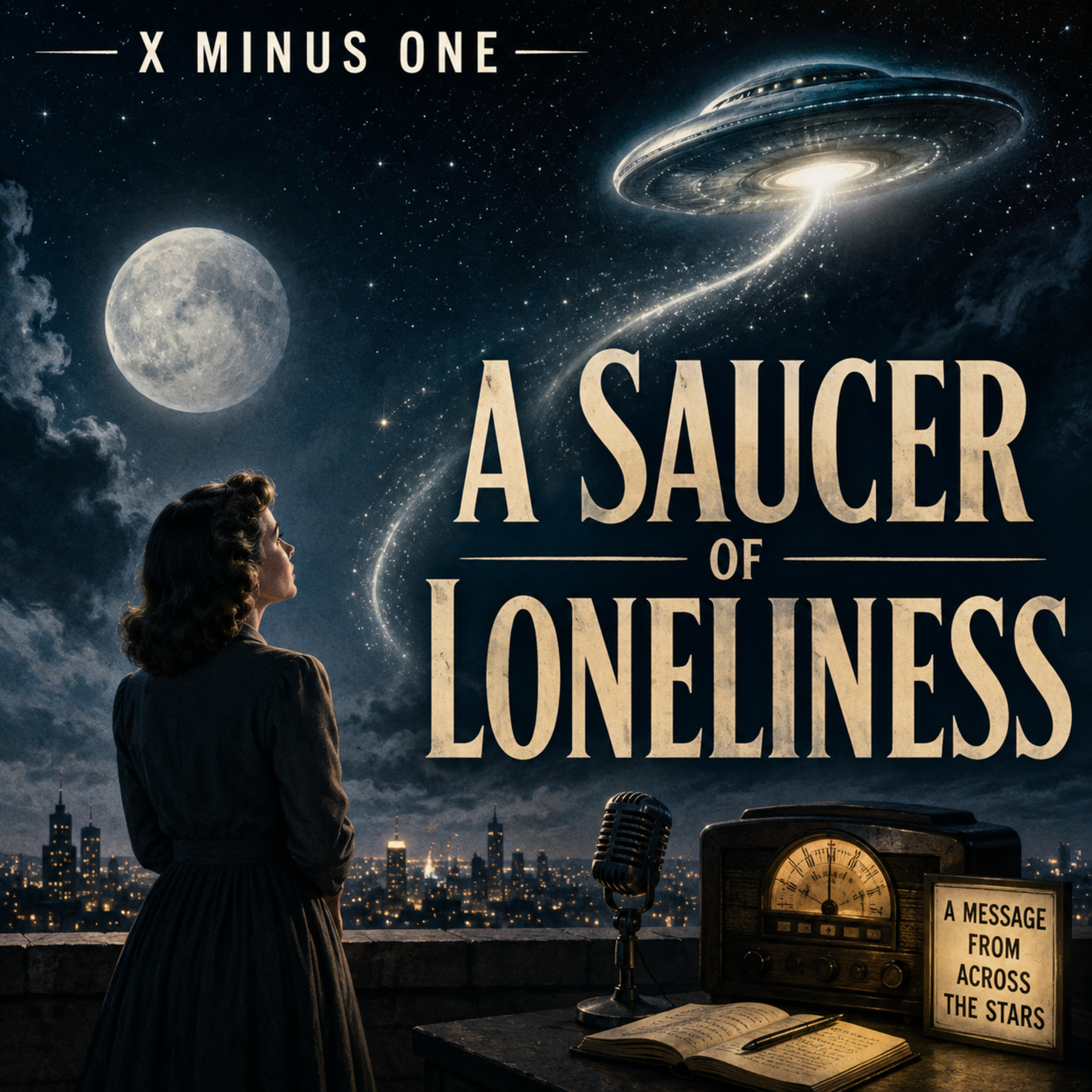 X Minus One: A Saucer of Loneliness (01-09-1957) episode artwork