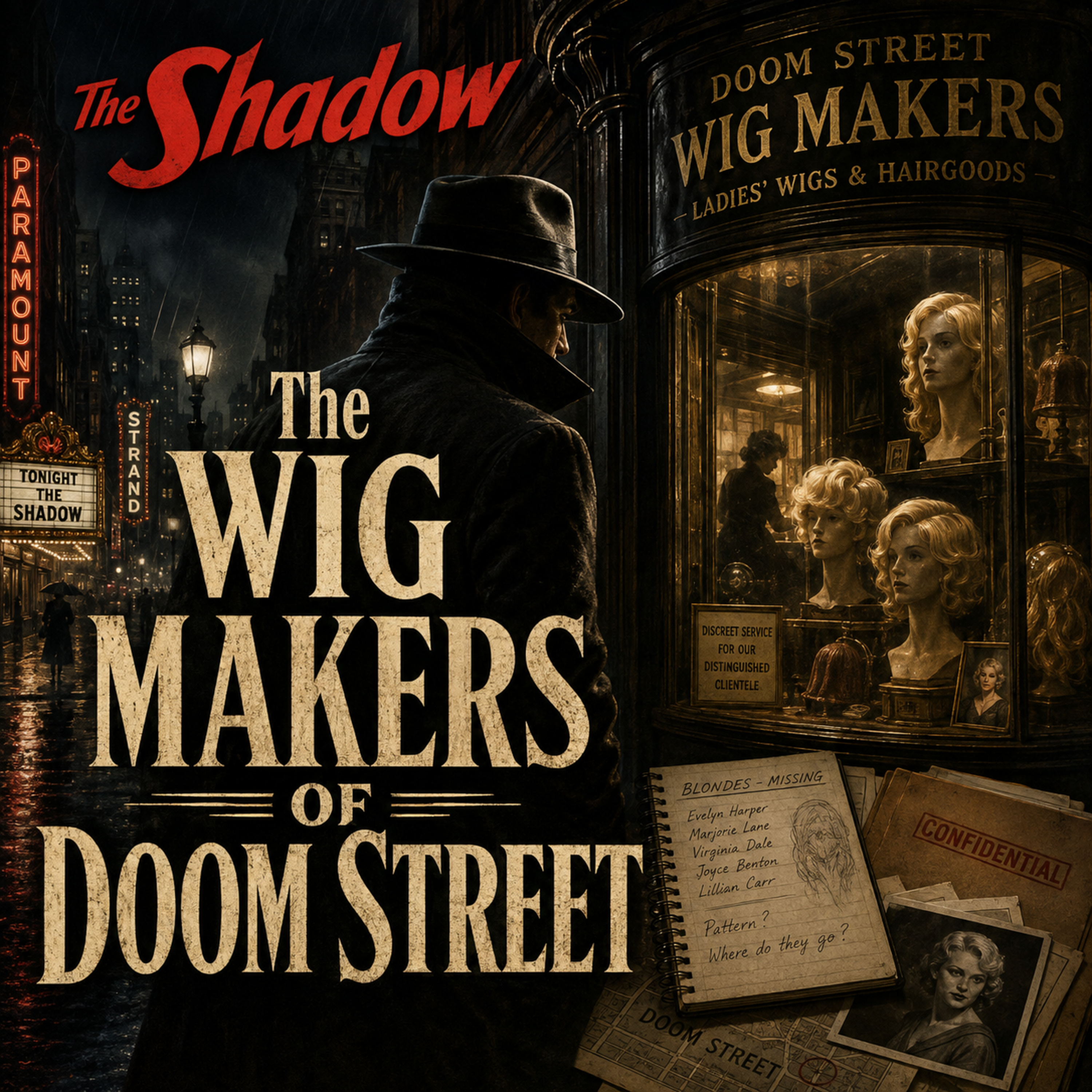 The Shadow: The Wig Makers of Doom Street (11-28-1948) episode artwork