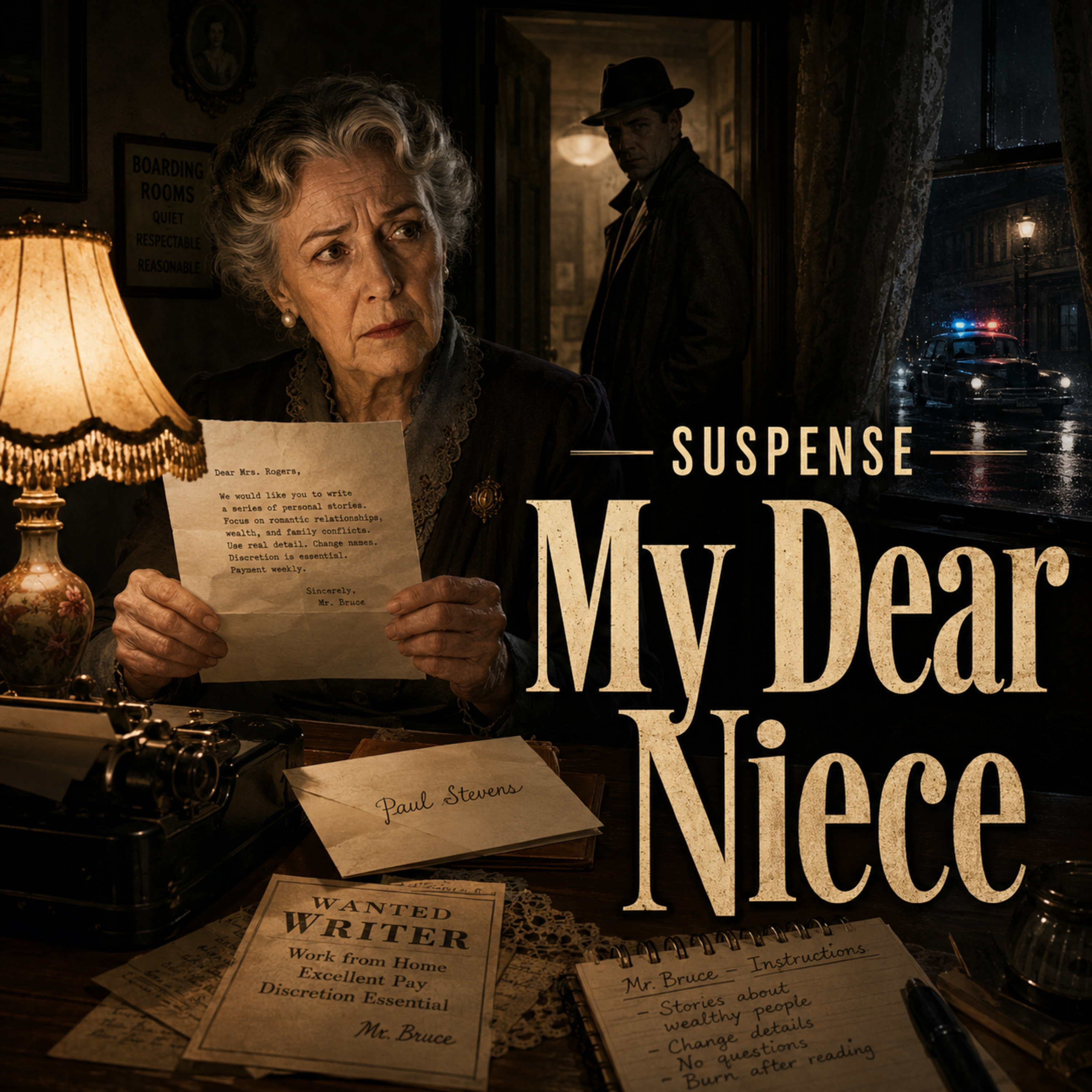 Suspense: My Dear Niece (Dame Mae Whitty, Wally Maher) (01-24-1945) episode artwork