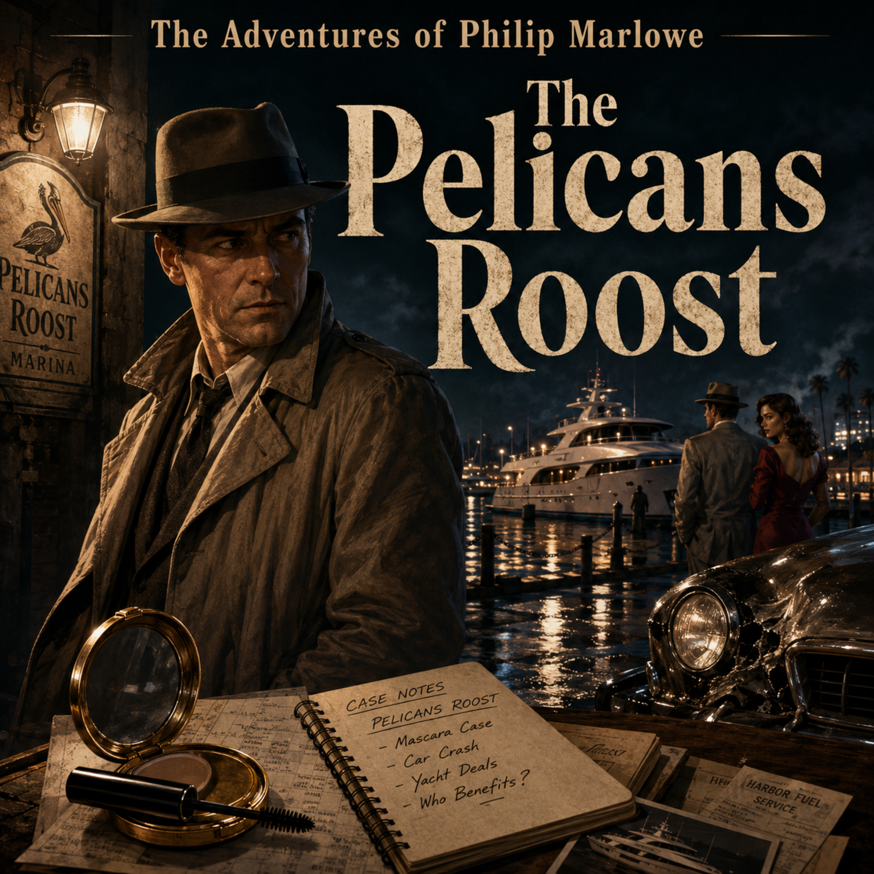 The Adventures of Philip Marlowe: The Pelicans Roost (06-28-1950) episode artwork