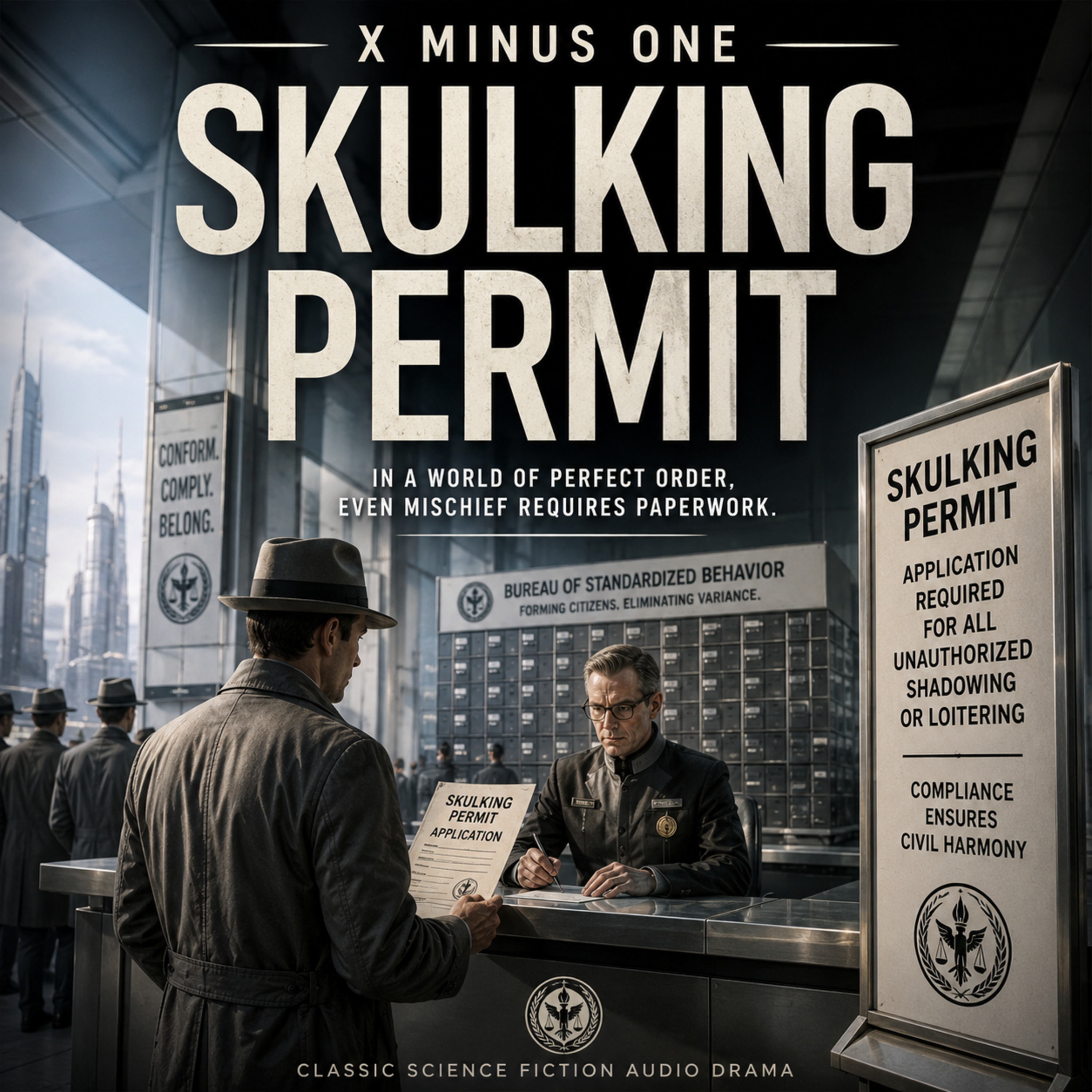 X Minus One: Skulking Permit (02-15-1956) episode artwork