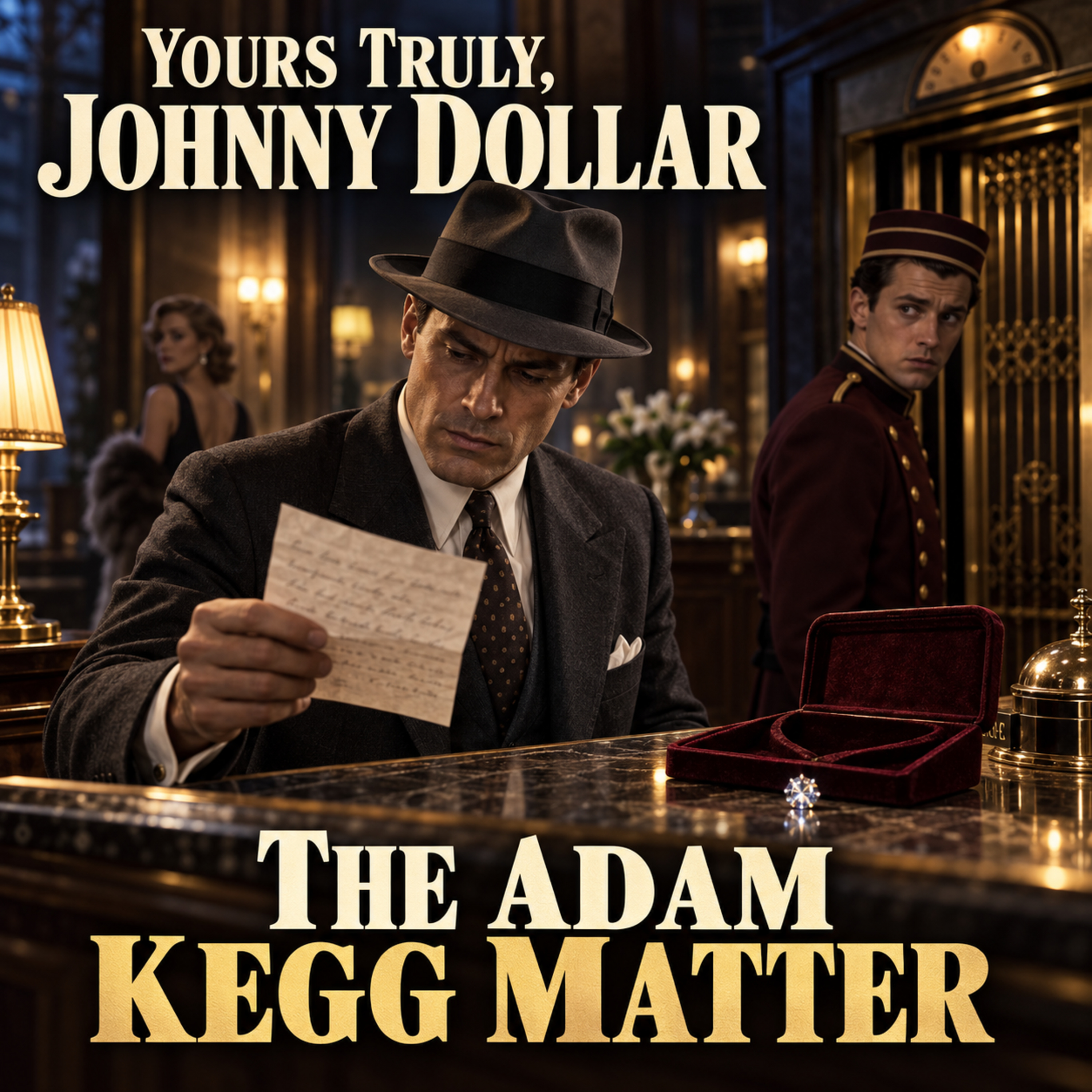 Yours Truly, Johnny Dollar: The Adam Kegg Matter (11-11-1950) episode artwork