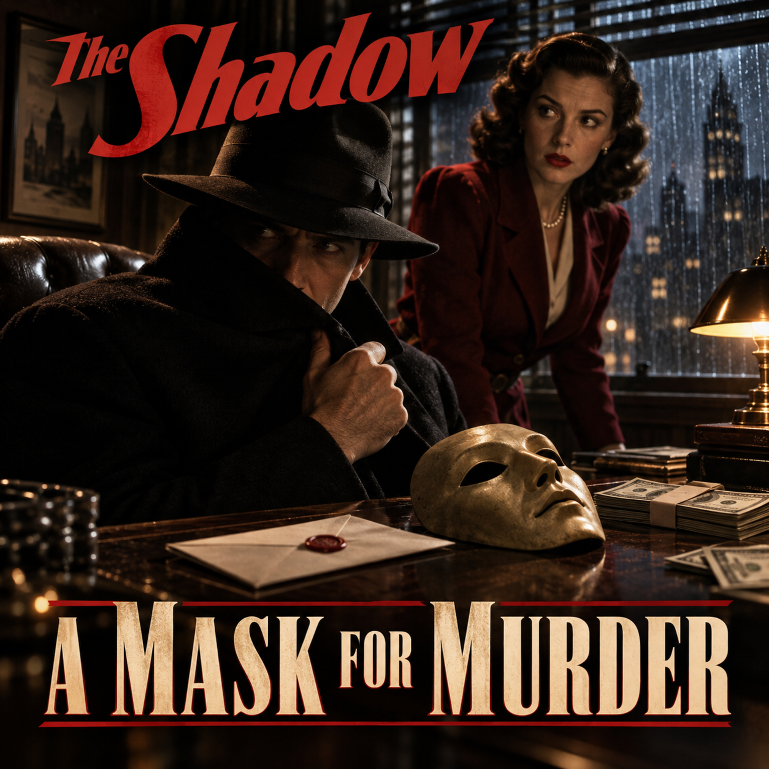 The Shadow: A Mask For Murder (10-10-1948) episode artwork