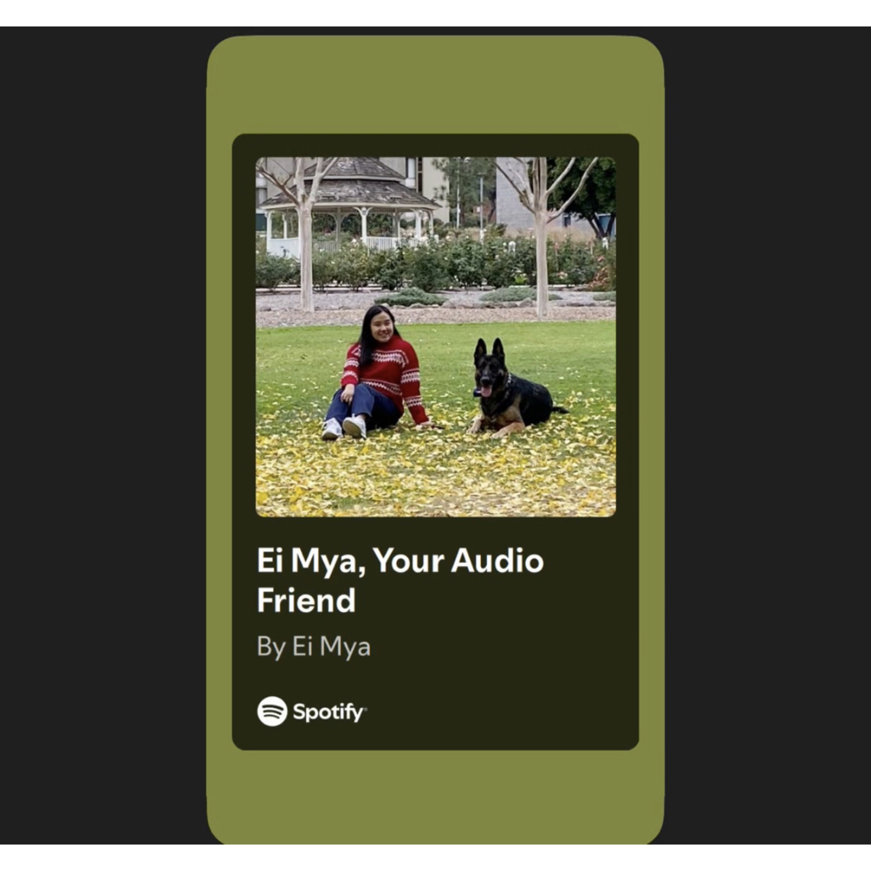 Hello! Can I be your audio friend? 😊 episode artwork