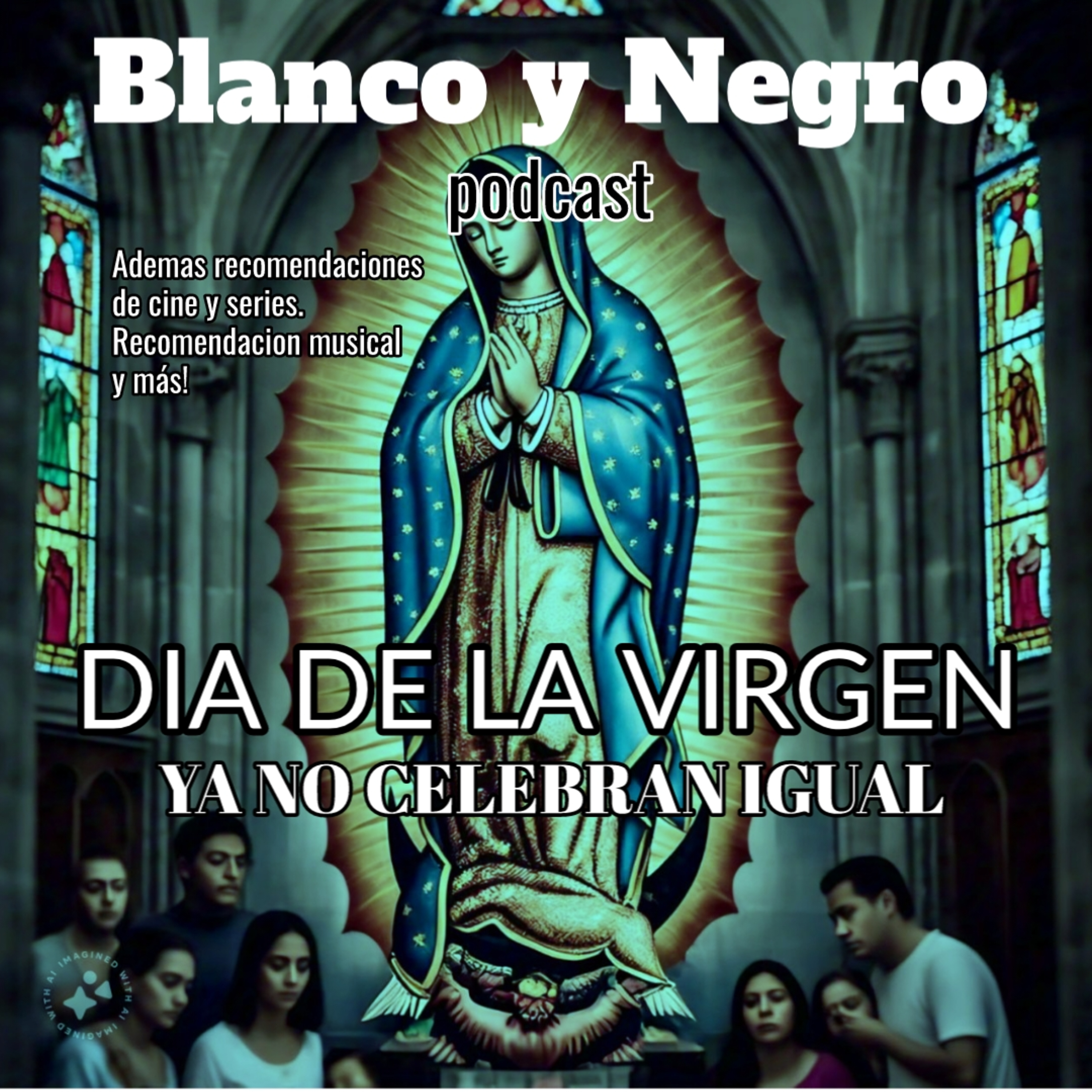 DIA DE LA VIRGEN Y NADIE CON SU PONCHE