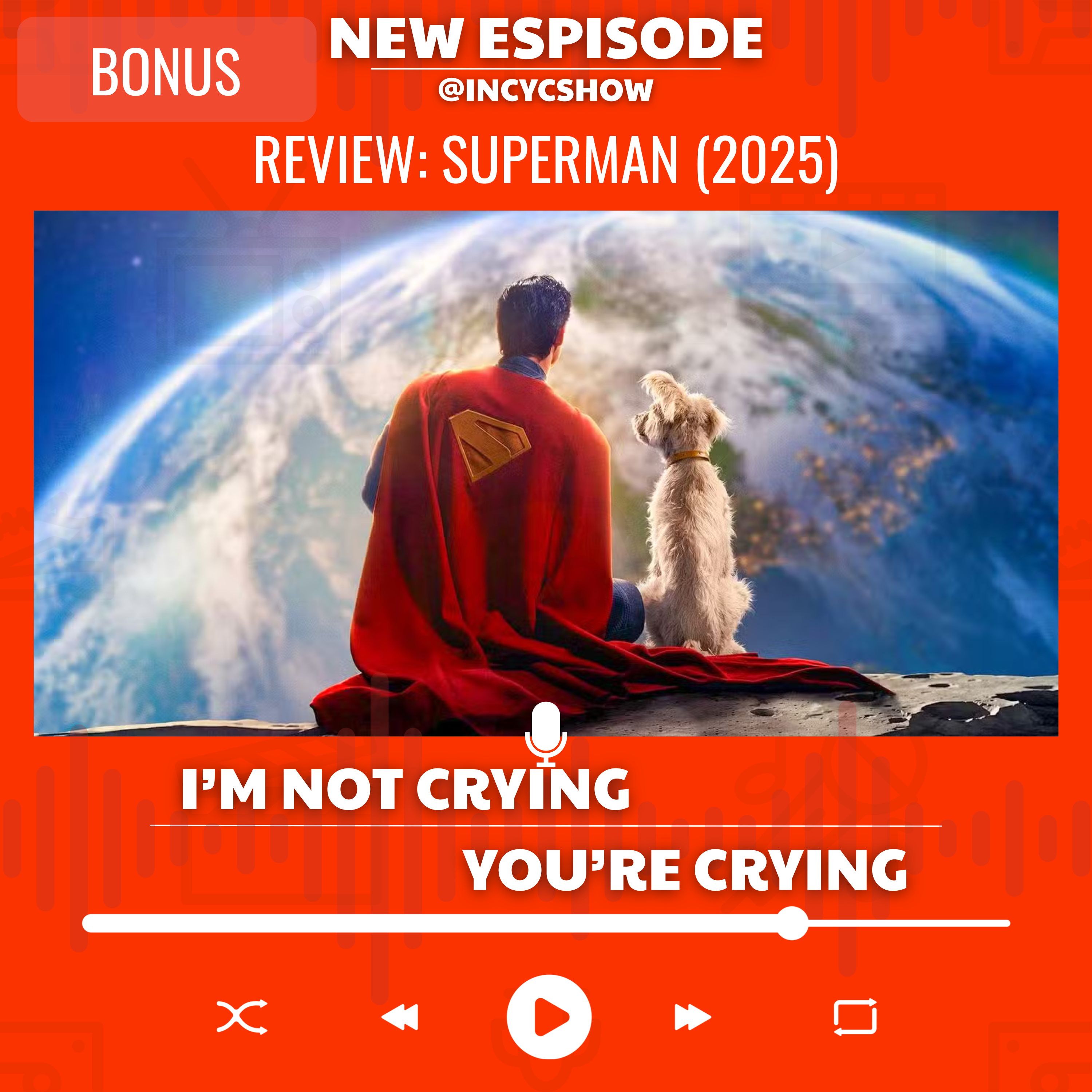 I’m not crying, you’re crying.