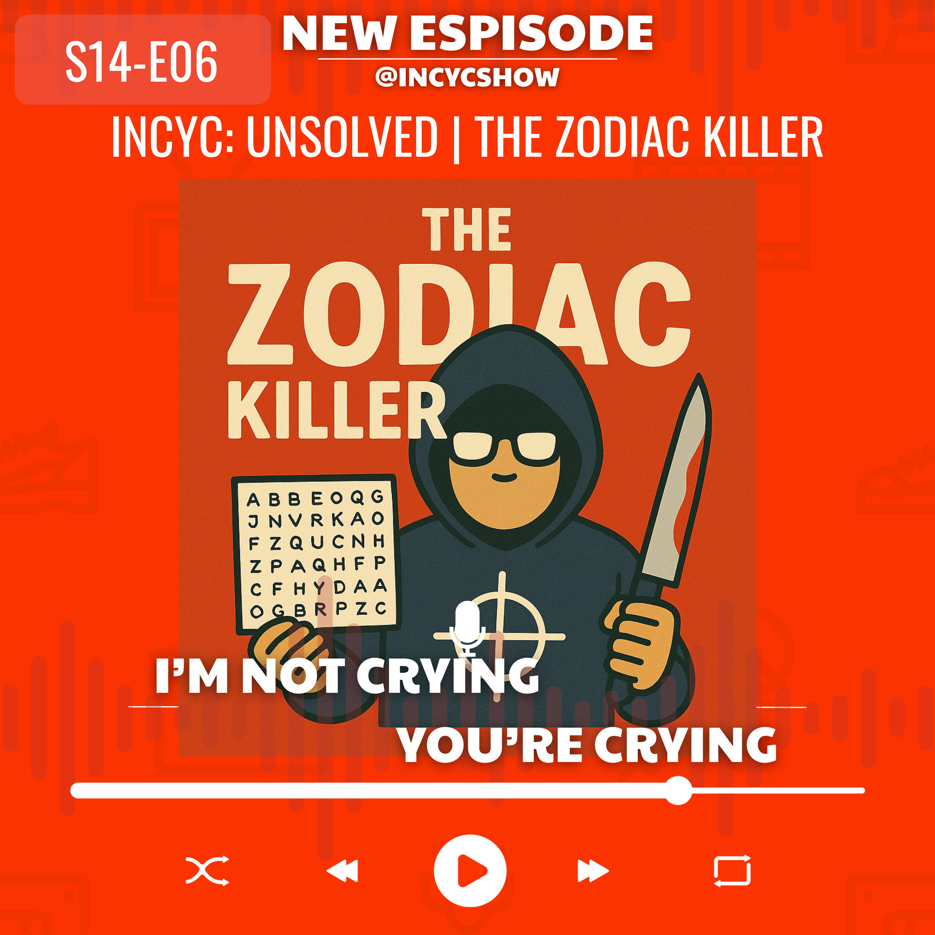 I’m not crying, you’re crying.