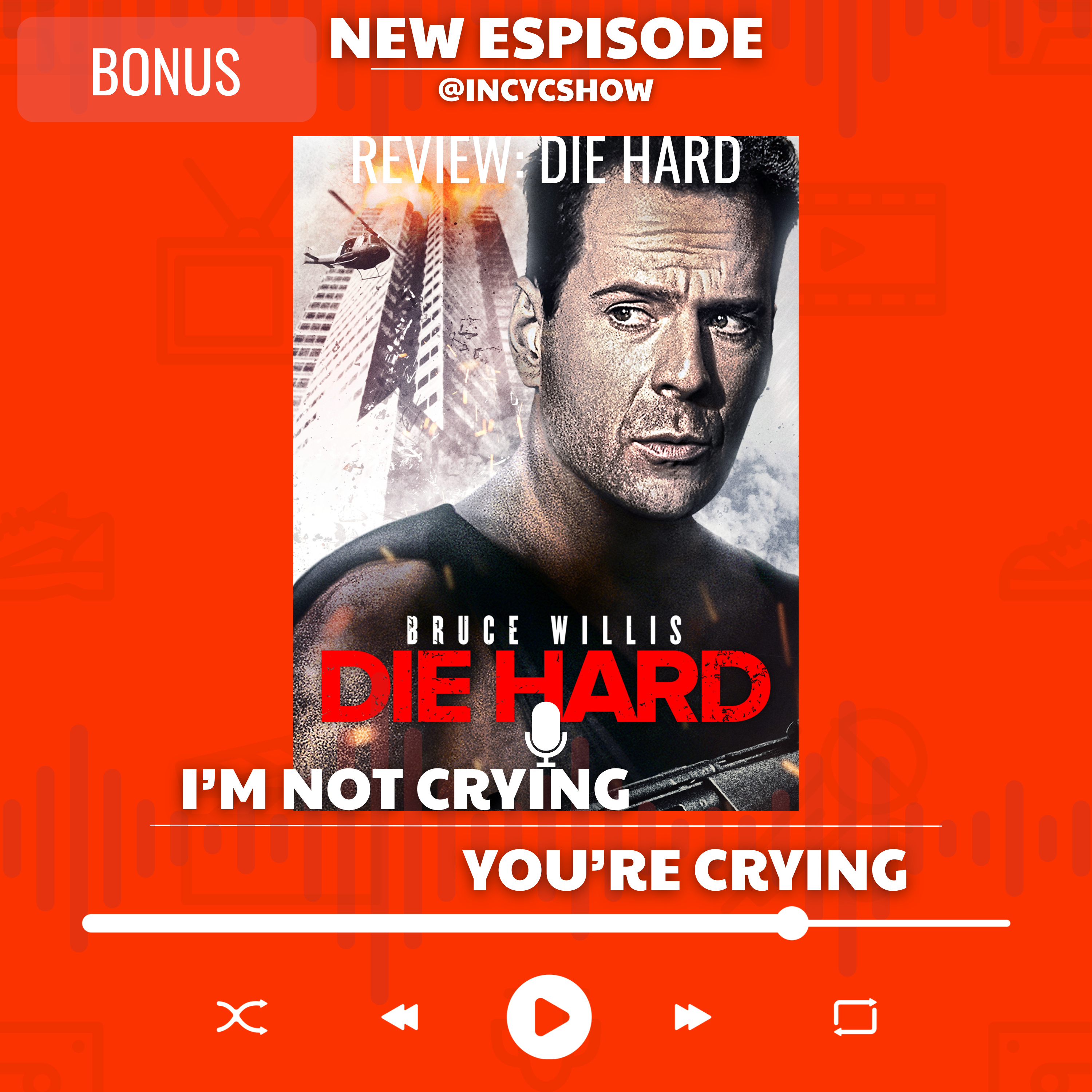 I’m not crying, you’re crying.