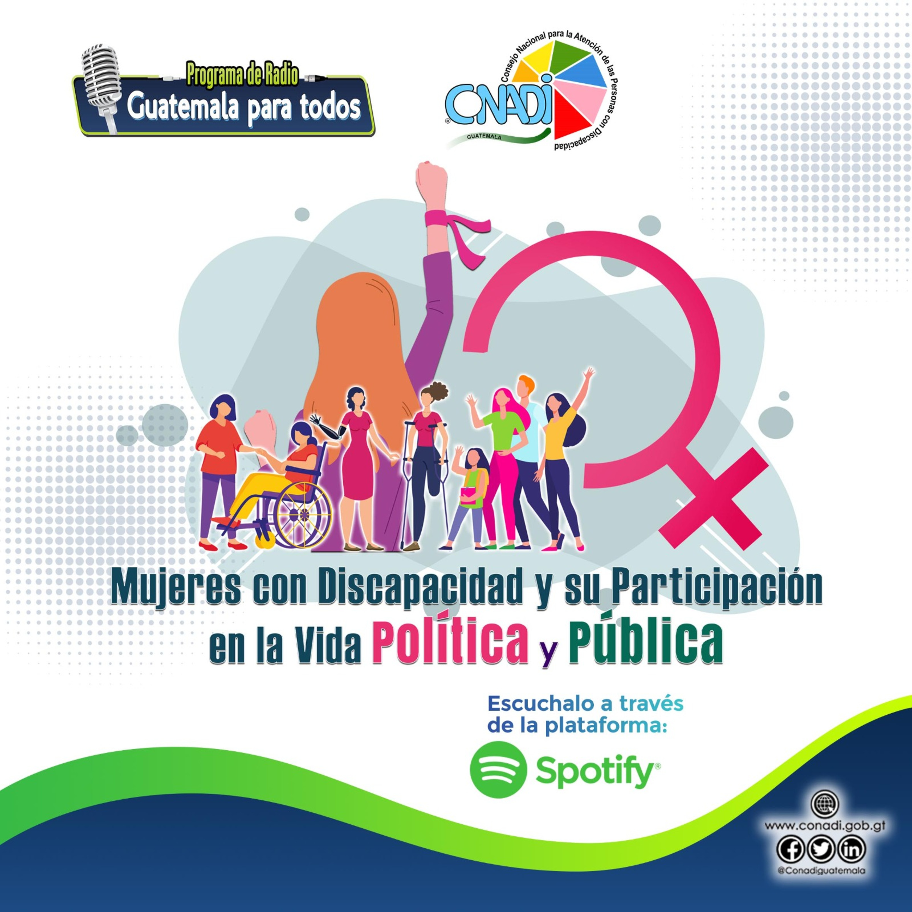 "Las Mujeres con Discapacidad y su Participación en la Vida Política y Pública"  episode artwork