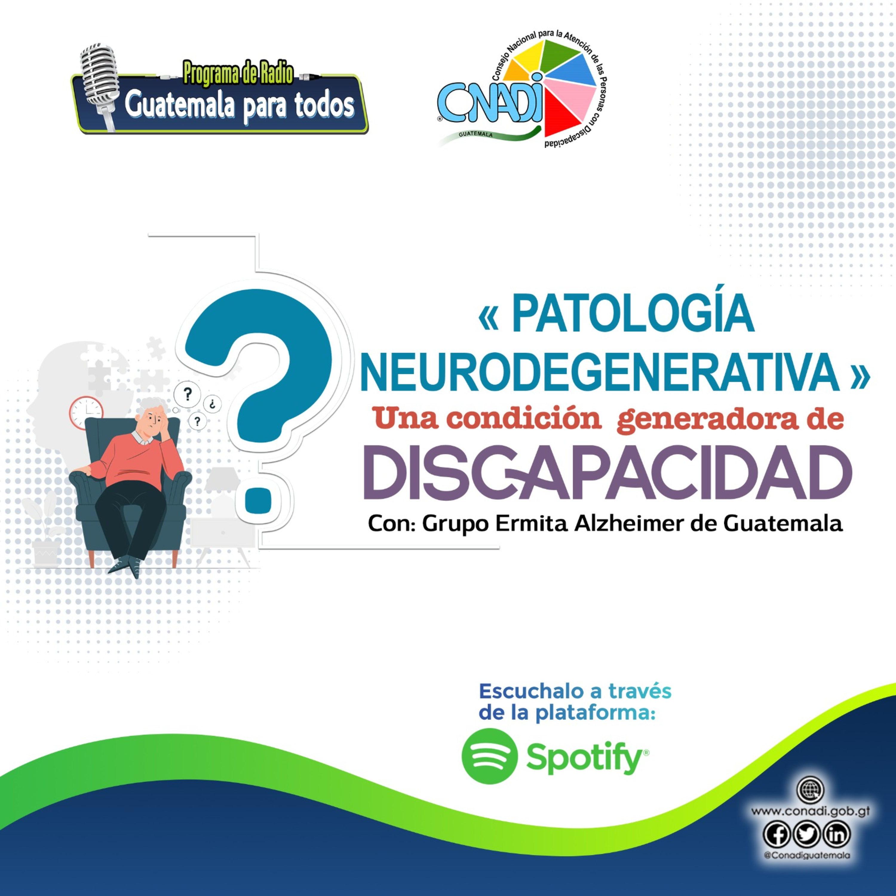  "Patología Neurodegenerativa. Una condición generadora de Discapacidad"  episode artwork