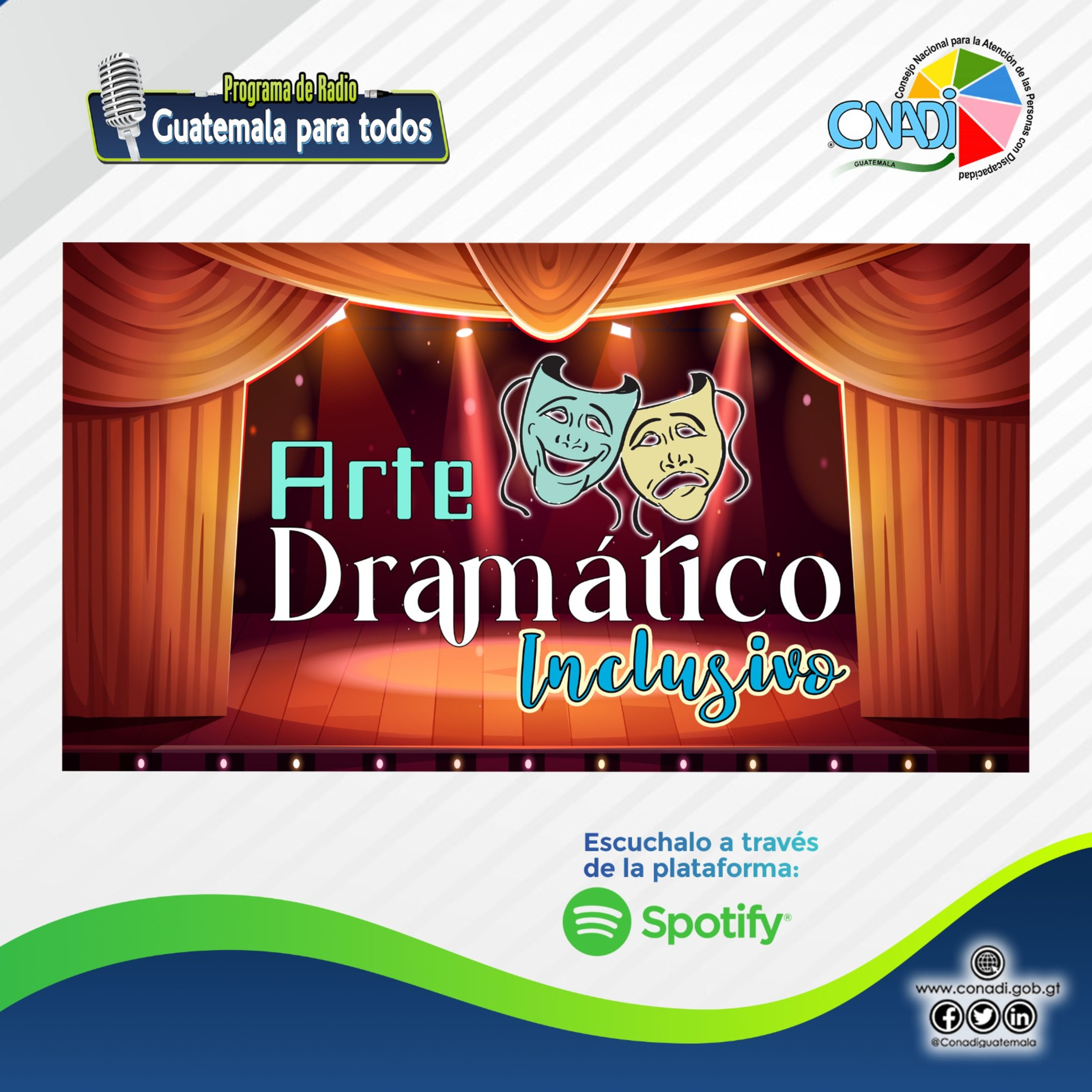 Arte dramático inclusivo episode artwork