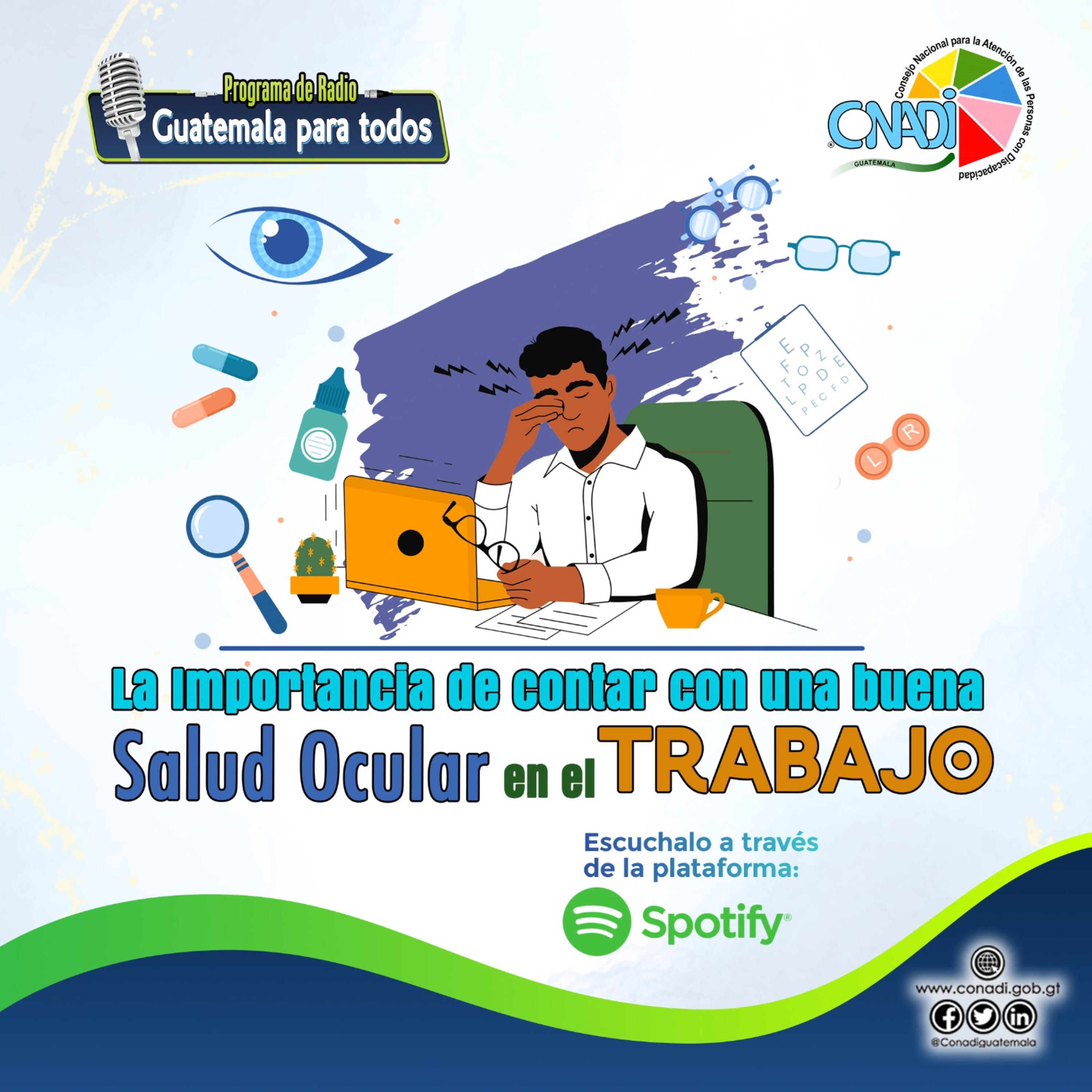  "Importancia de contar con una buena salud ocular en el trabajo". episode artwork