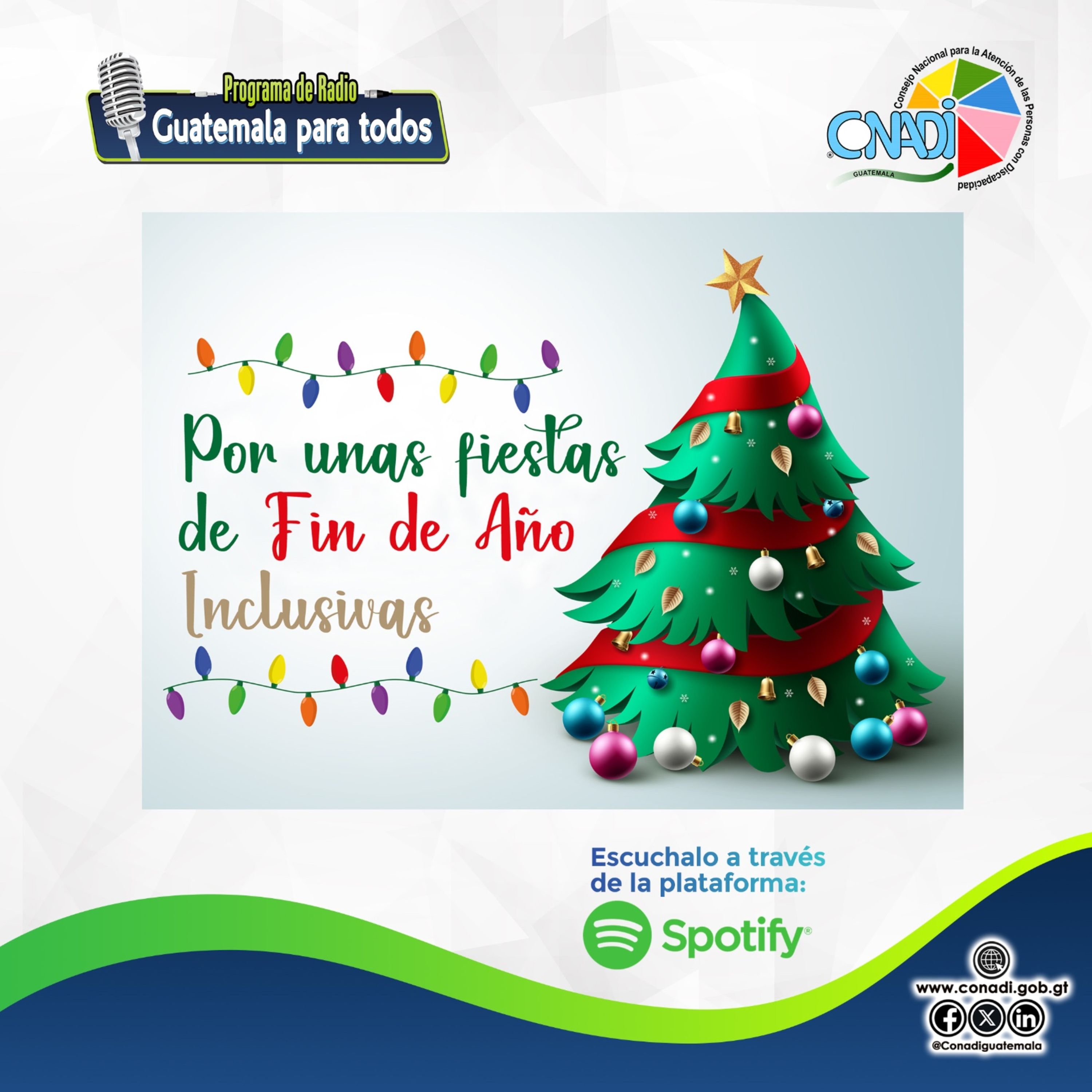 "Por unas fiestas de fin de año inclusivas" episode artwork