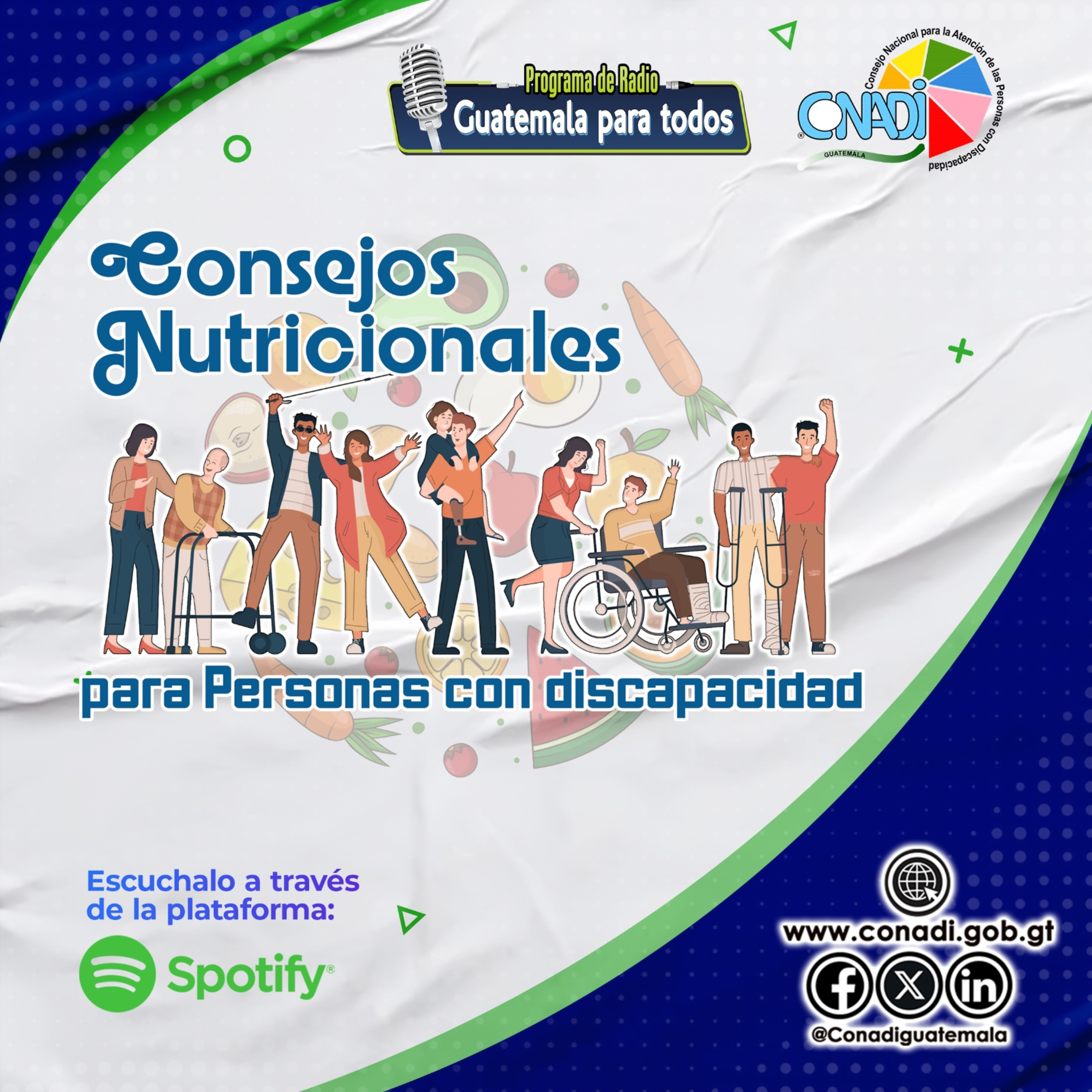 "Consejos nutricionales para personas con discapacidad". episode artwork