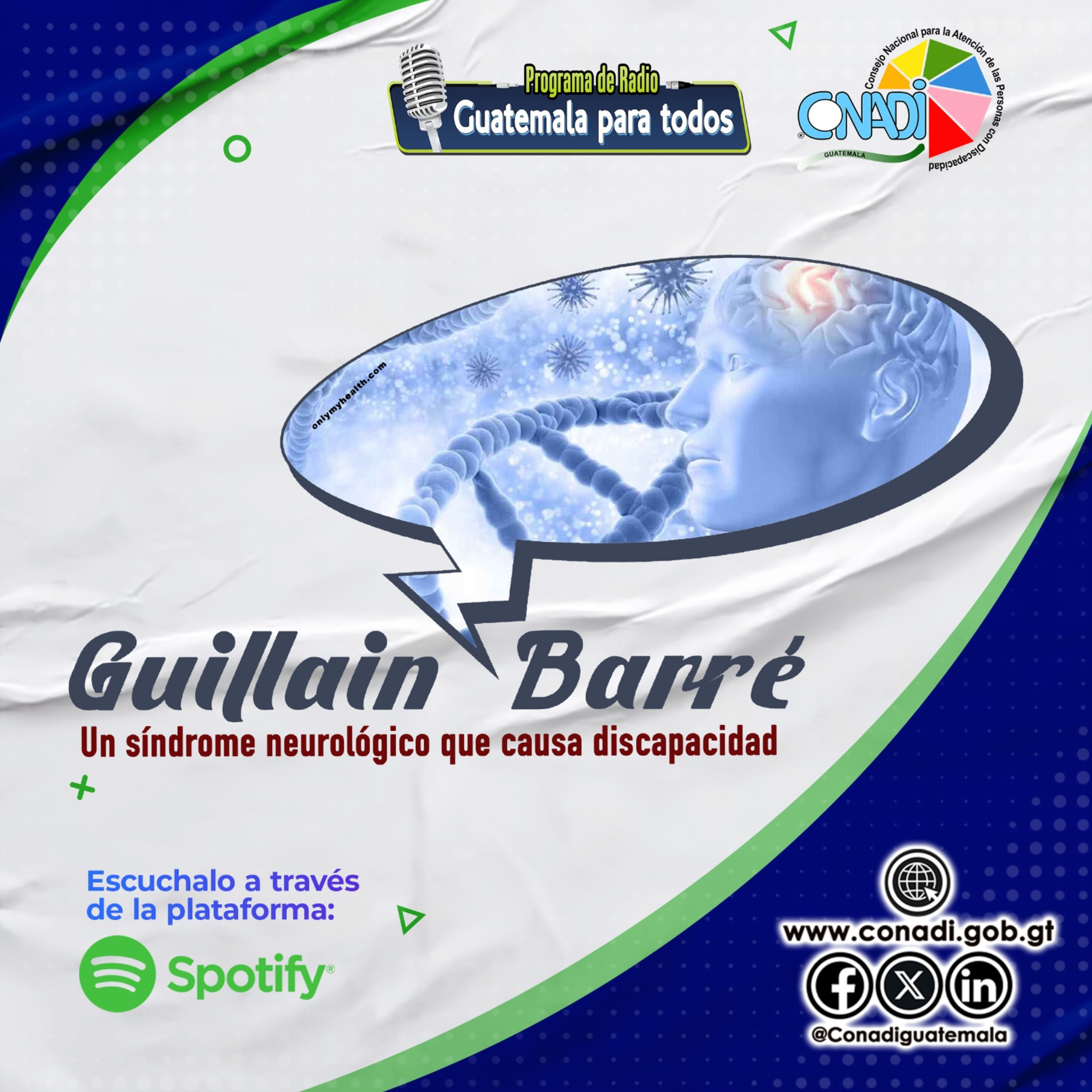 “El Guillain Barré, un síndrome neurológico que causa discapacidad” episode artwork
