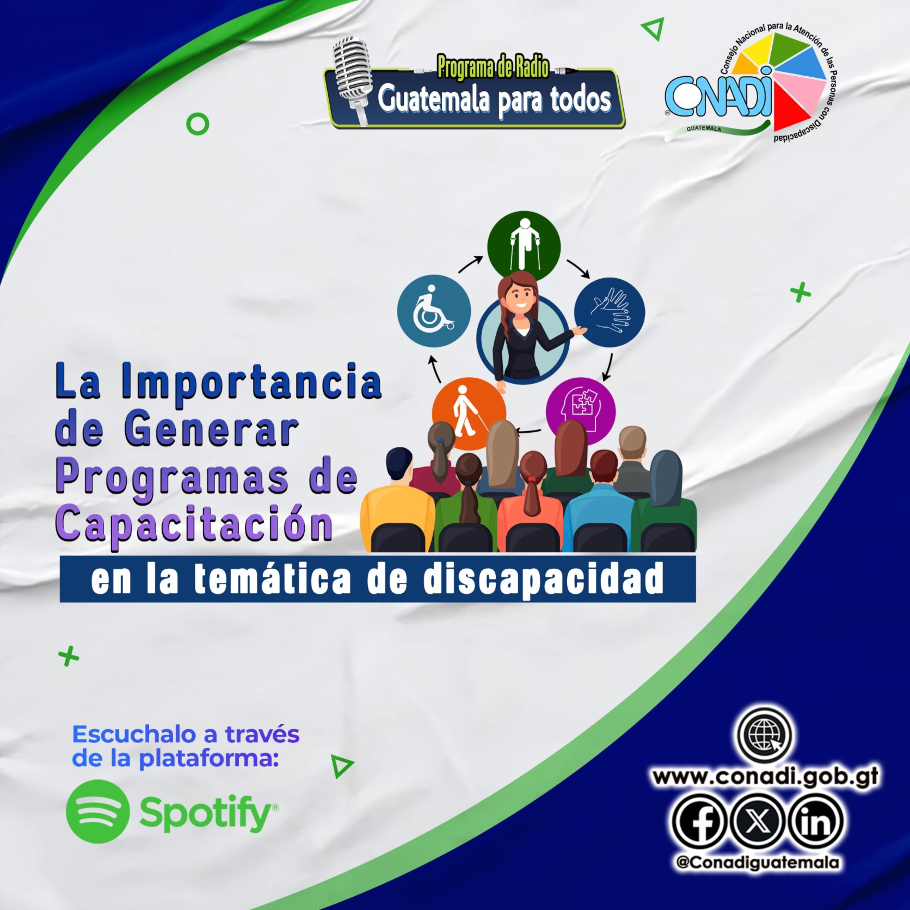 "La importancia de generar programas de capacitación en la temática de discapacidad" episode artwork