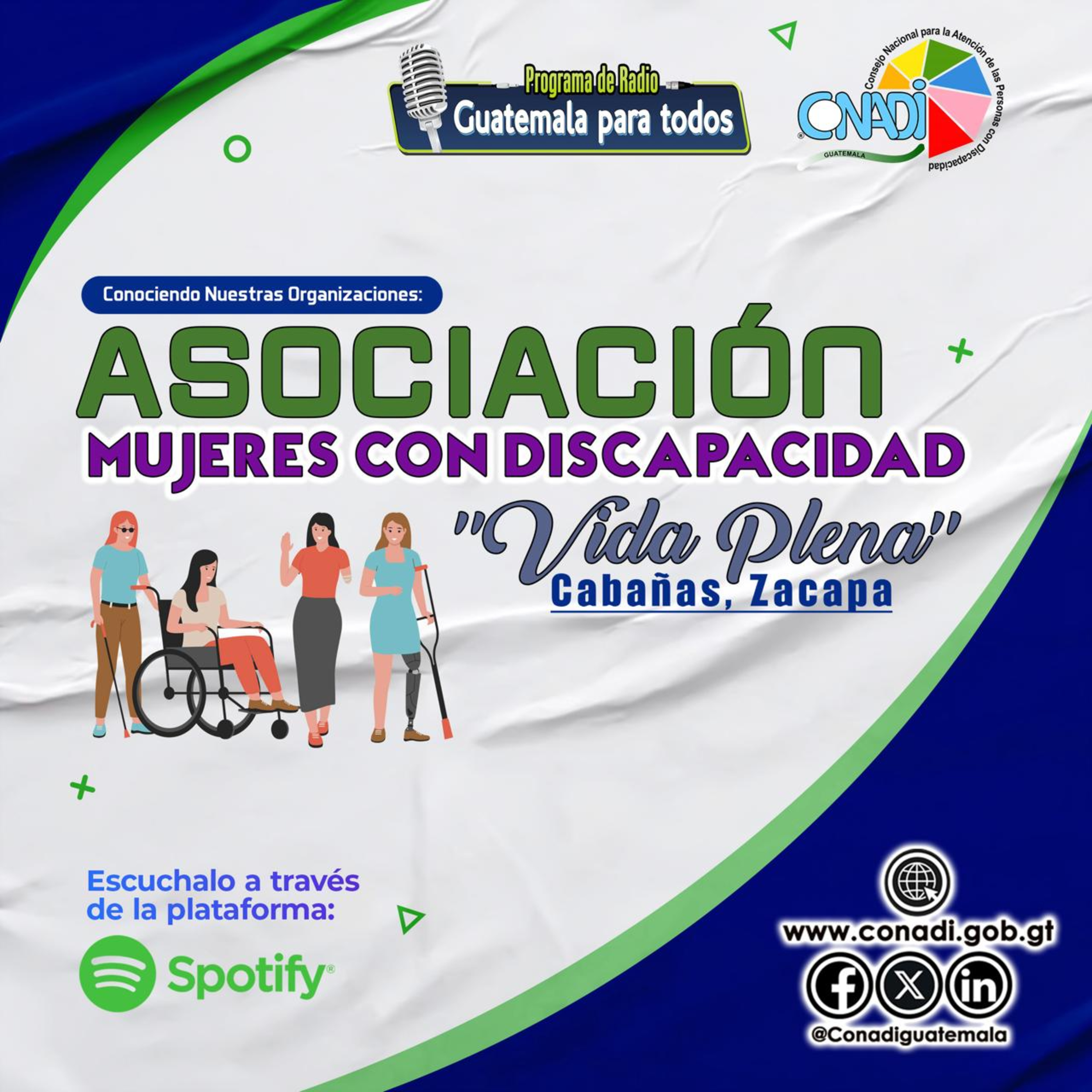  CONOCIENDO NUESTRAS ORGANIZACIONES : ASOCIACIÓN DE MUJERES CON DISCAPACIDAD "VIDA PLENA". episode artwork