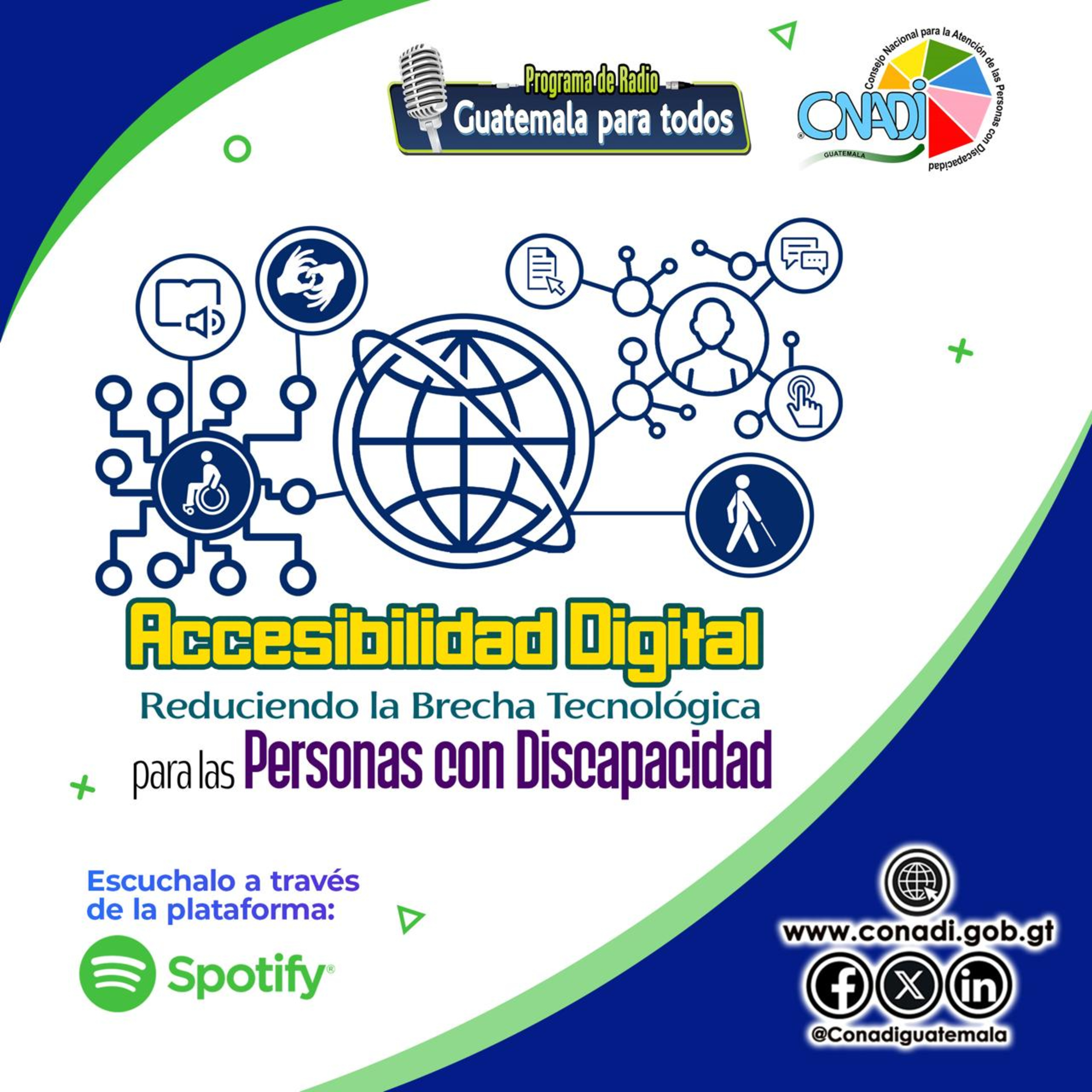 "ACCESIBILIDAD DIGITAL REDUCIENDO LA BRECHA TECNOLÓGICA PARA PERSONAS CON DISCAPACIDAD" episode artwork