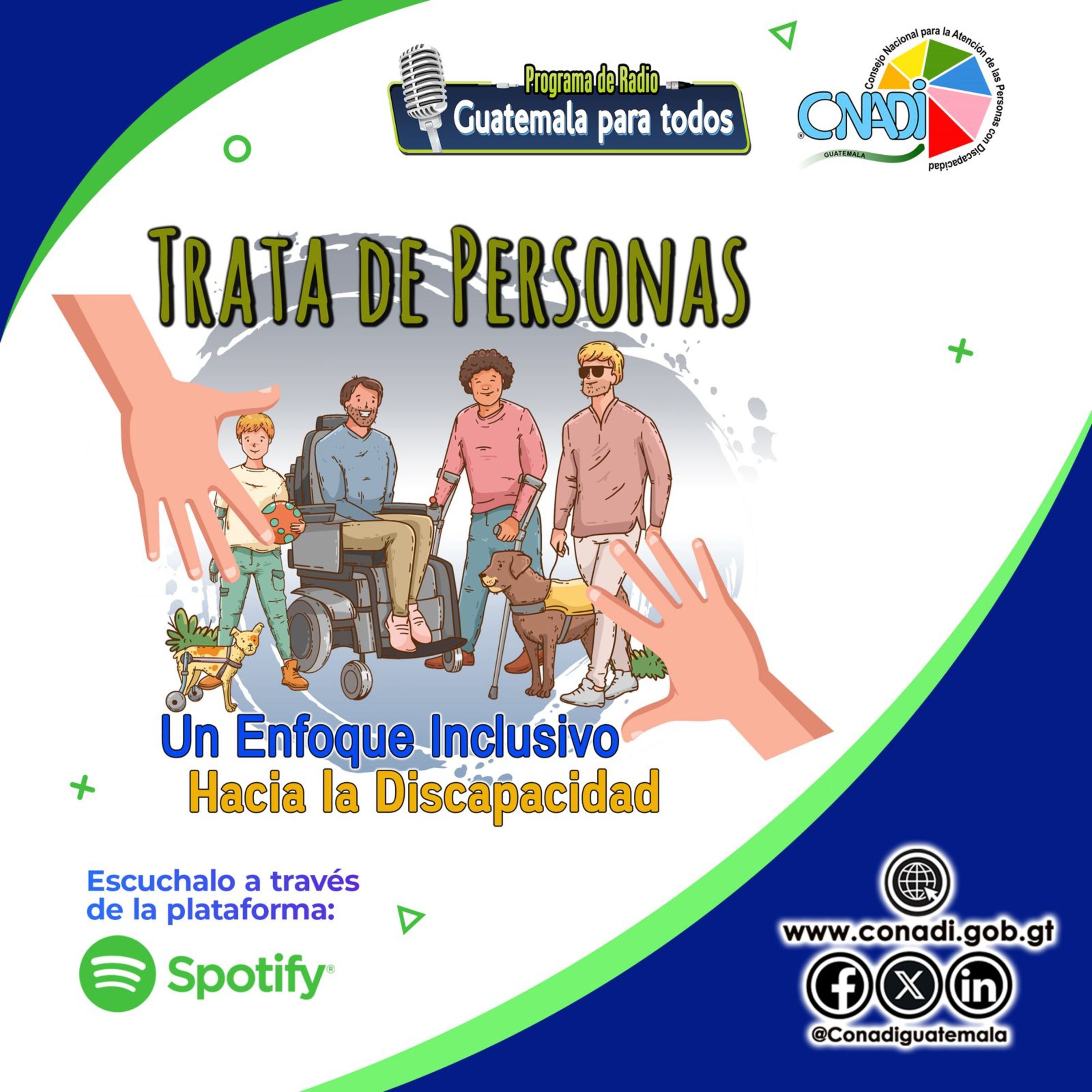  "Trata de Personas, Un Enfoque Inclusivo hacia la Discapacidad".  episode artwork