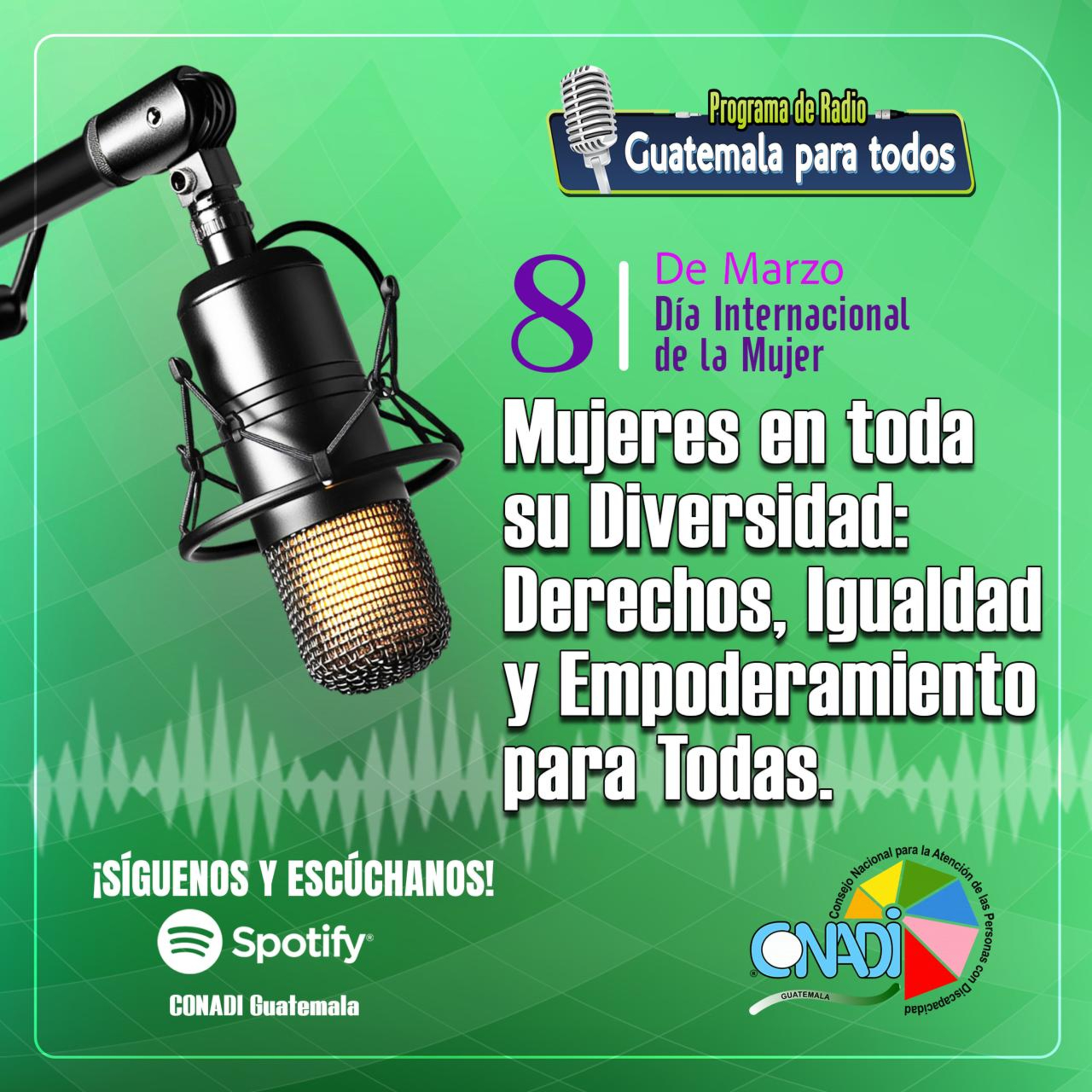 Día Internacional de la Mujer: "Mujeres en toda su Diversidad: Derechos, Igualdad y Empoderamiento para Todas". episode artwork