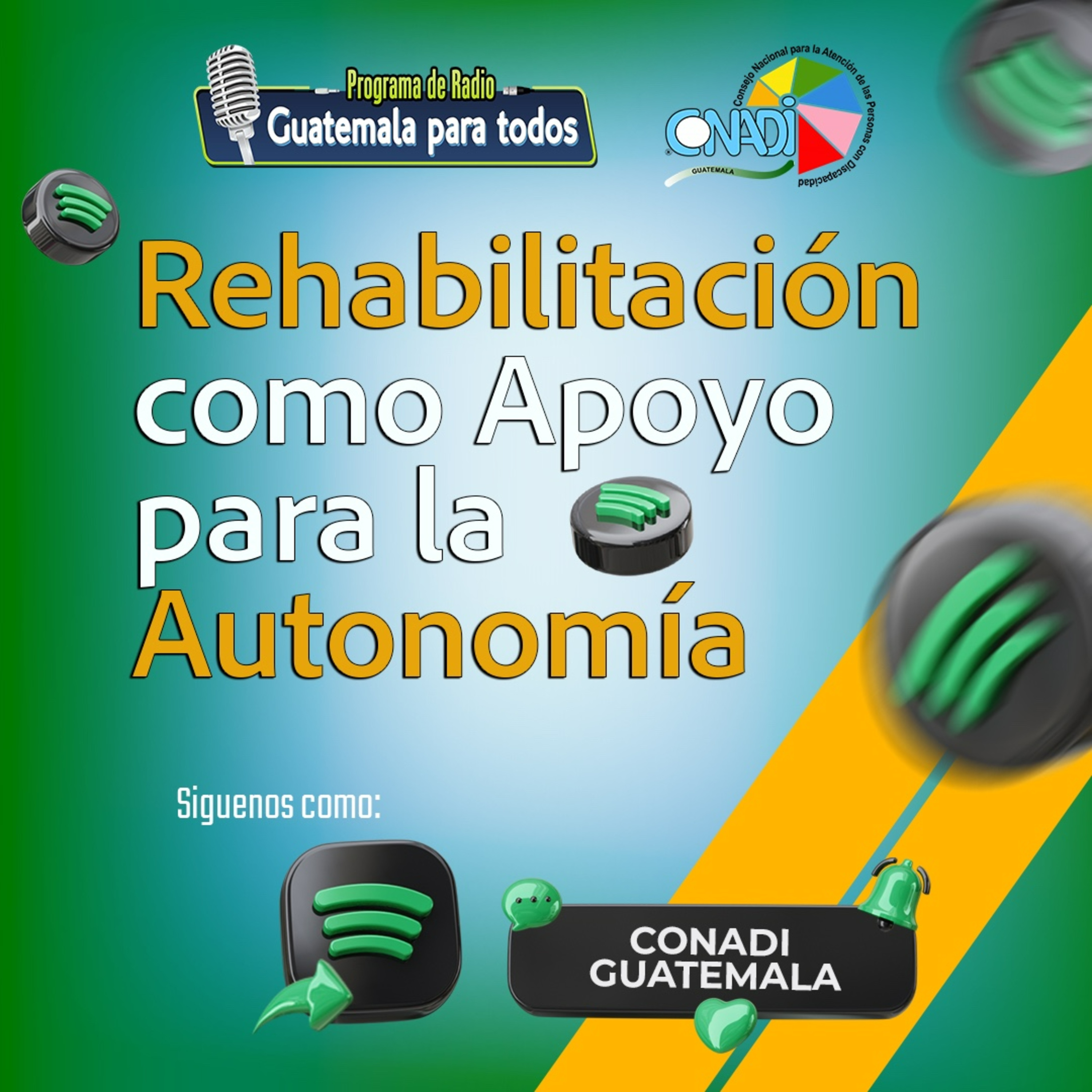 Rehabilitación y autonomía en la discapacidad episode artwork