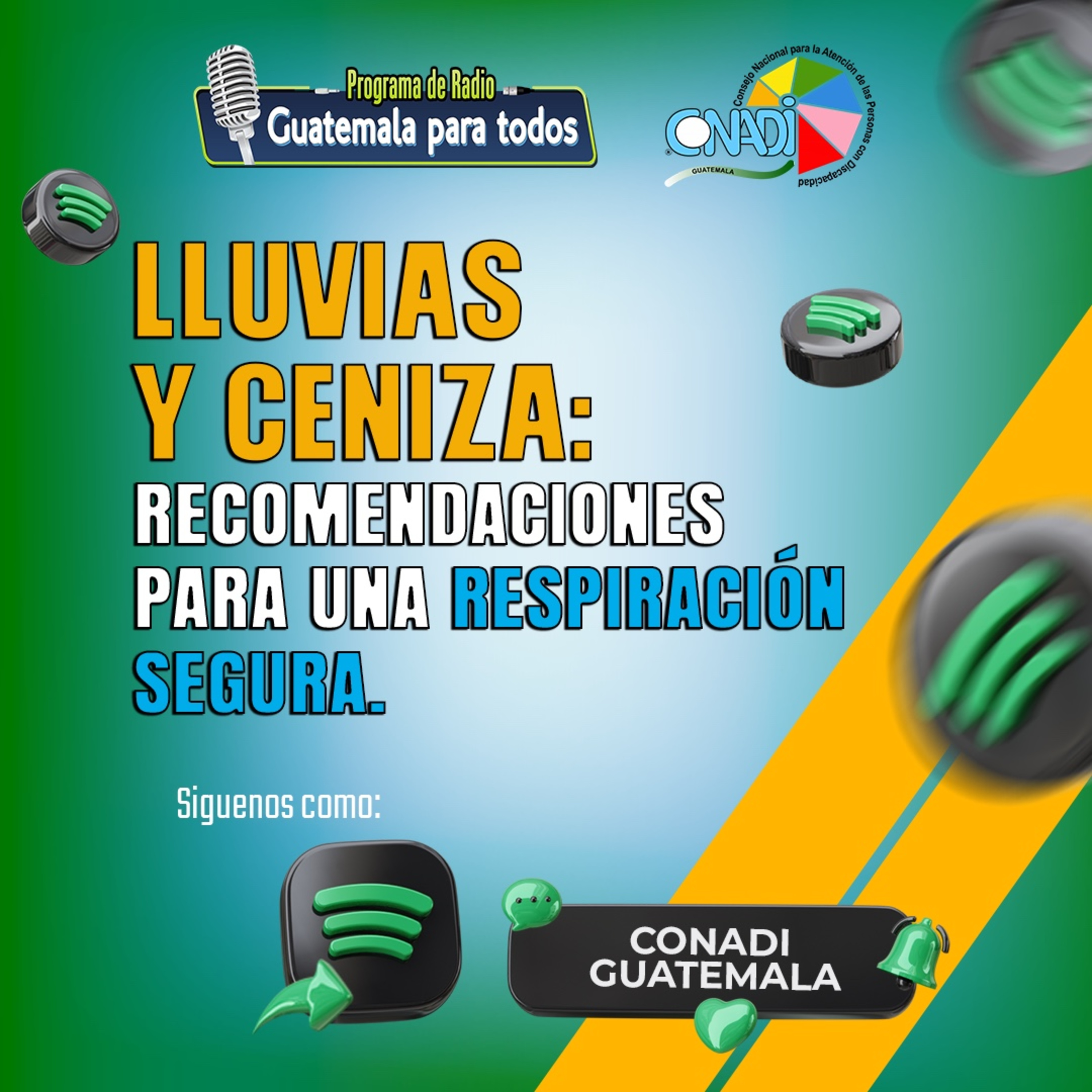 Lluvias y Ceniza: Recomendaciones para una Respiración Segura episode artwork