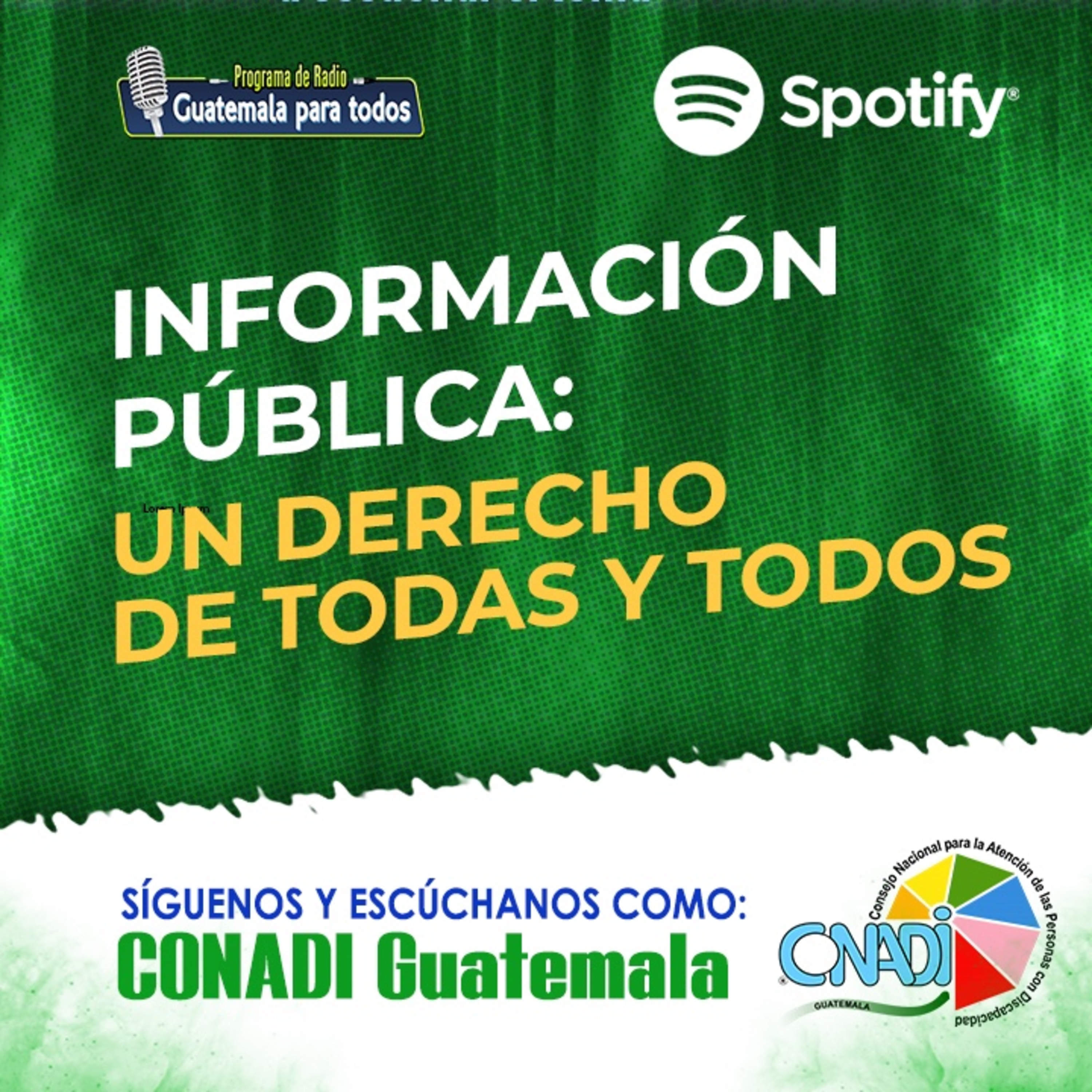 Portada de CONADI GUATEMALA