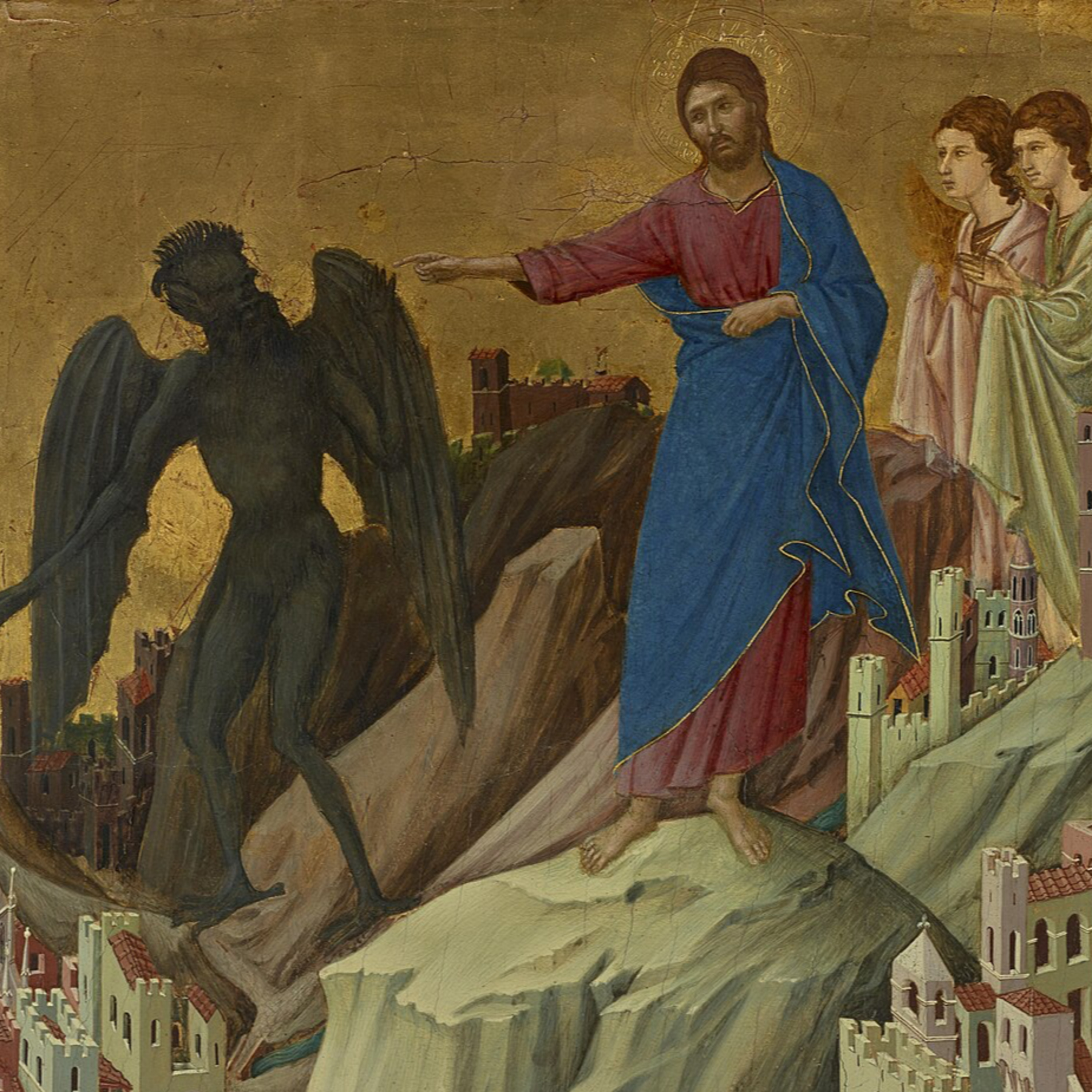 Jesus is Tempted in the desert, and so are we. episode artwork