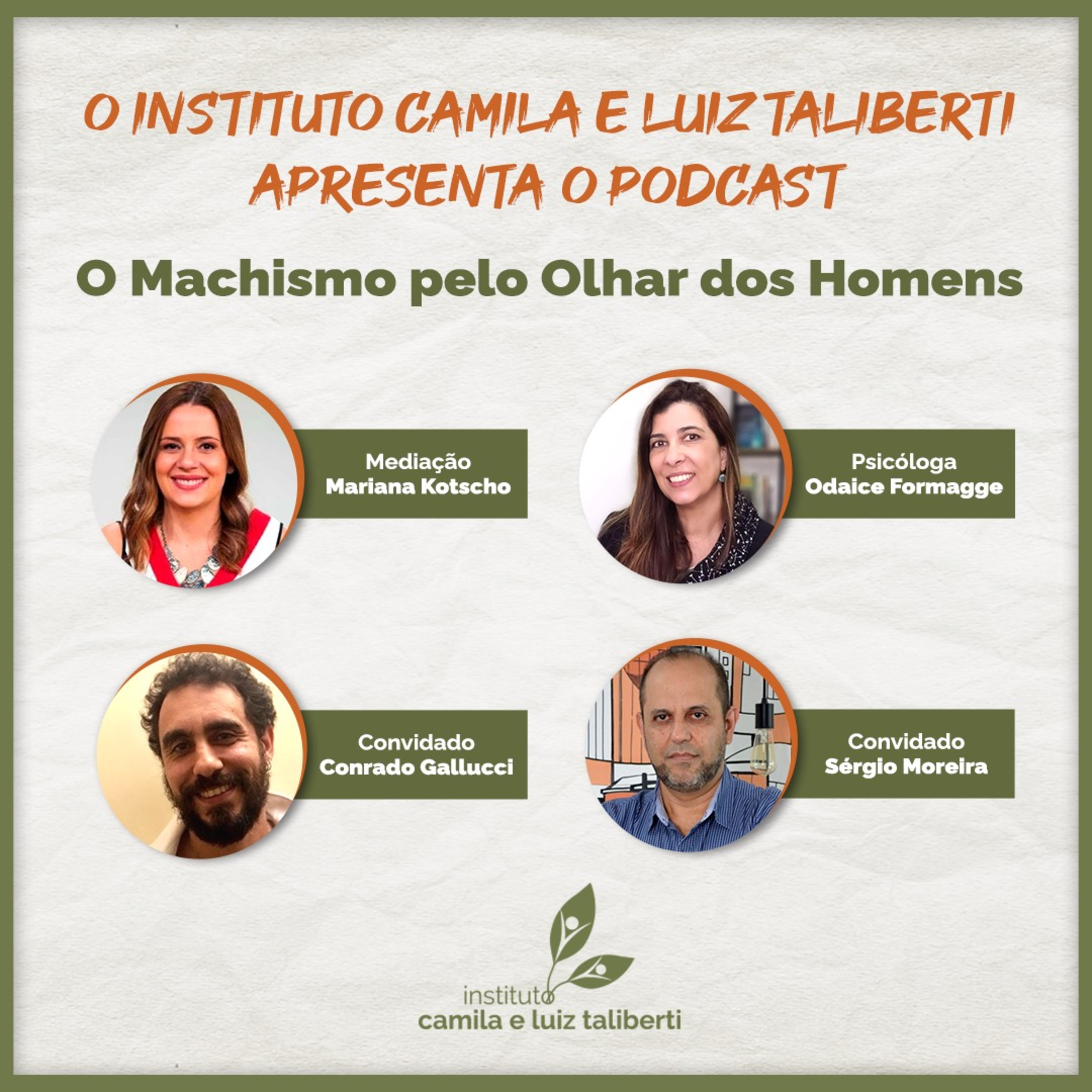 Podcast Instituto Camila e Luiz Taliberti: O Machismo pelo Olhar dos Homens episode artwork
