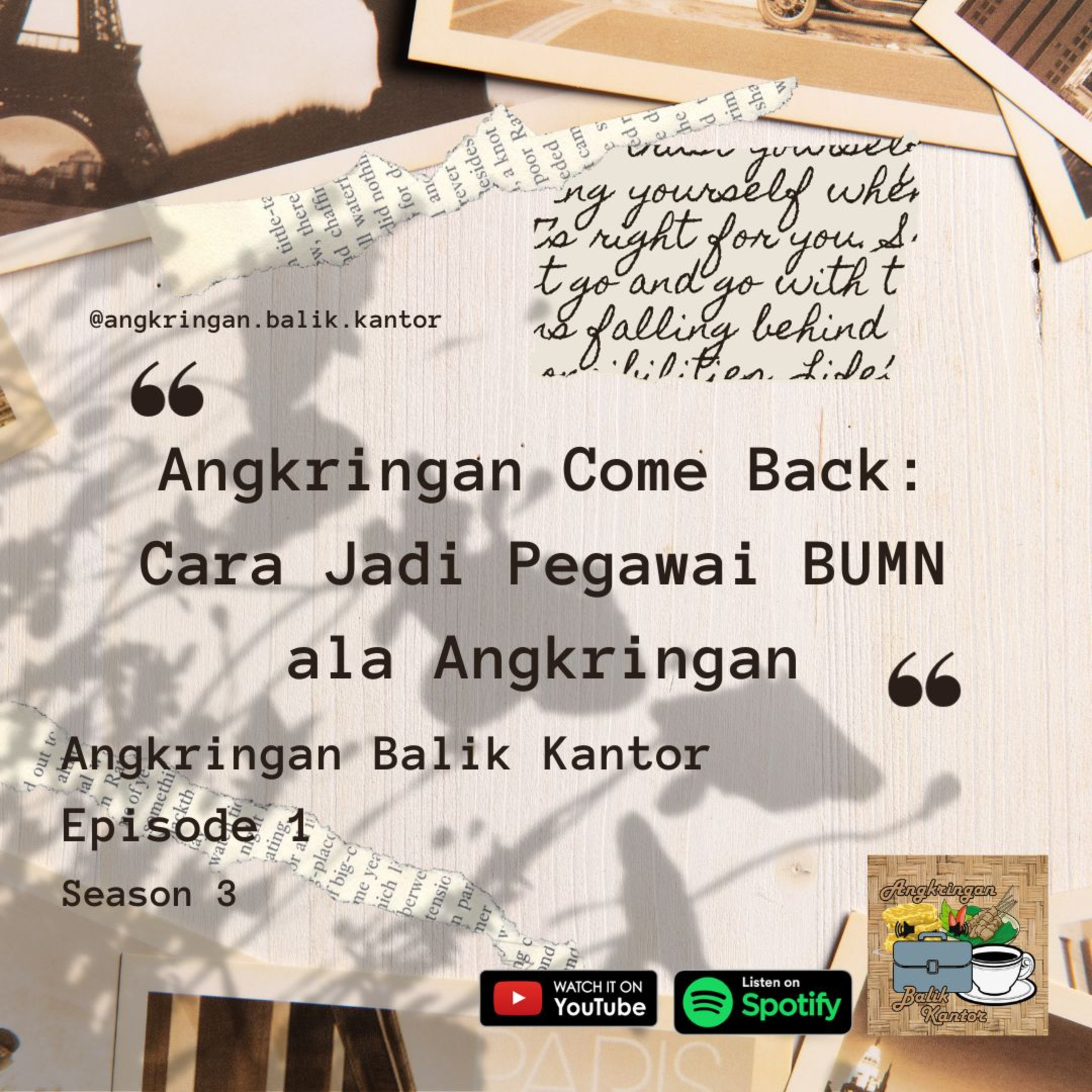 Angkringan Come Back: Cara Jadi Pegawai BUMN ala Angkringan episode artwork
