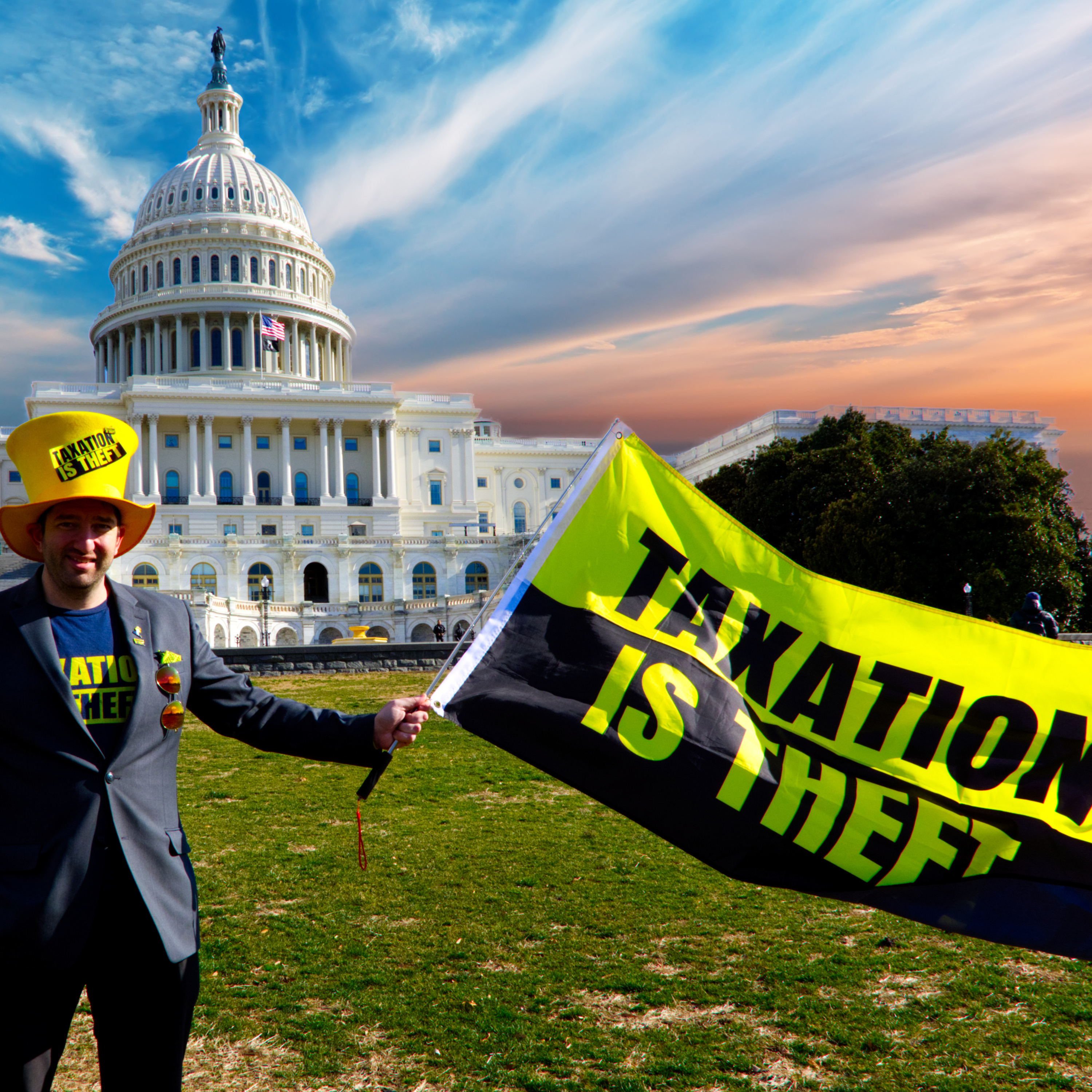 #407 Professional Tax Evader & undocumented motorist - Dan Taxation Is Theft Behrman