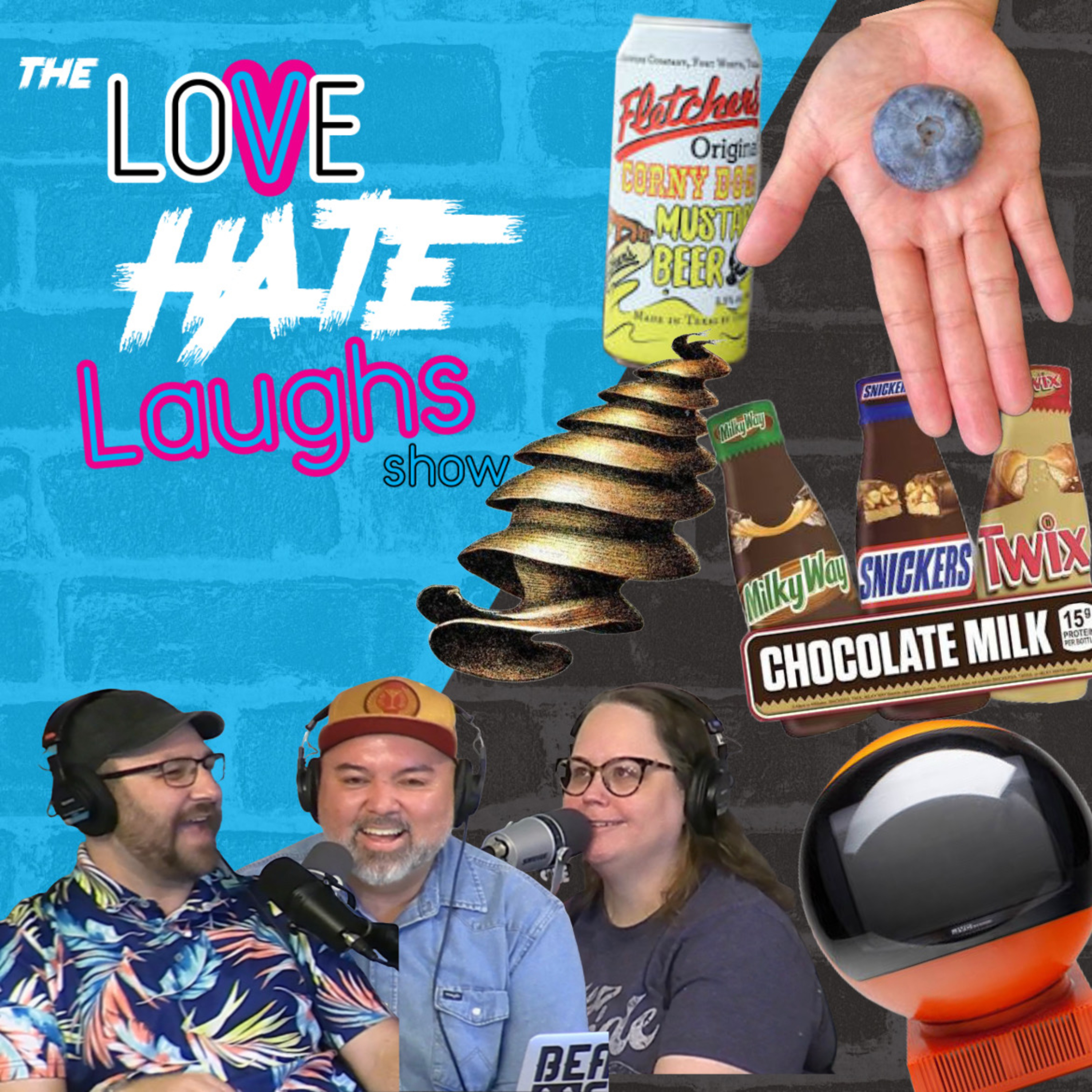 Snickers milk, Giant blueberries, Horn shark eggs, JVC video sphere and MUSTARD!!!! beer. episode artwork