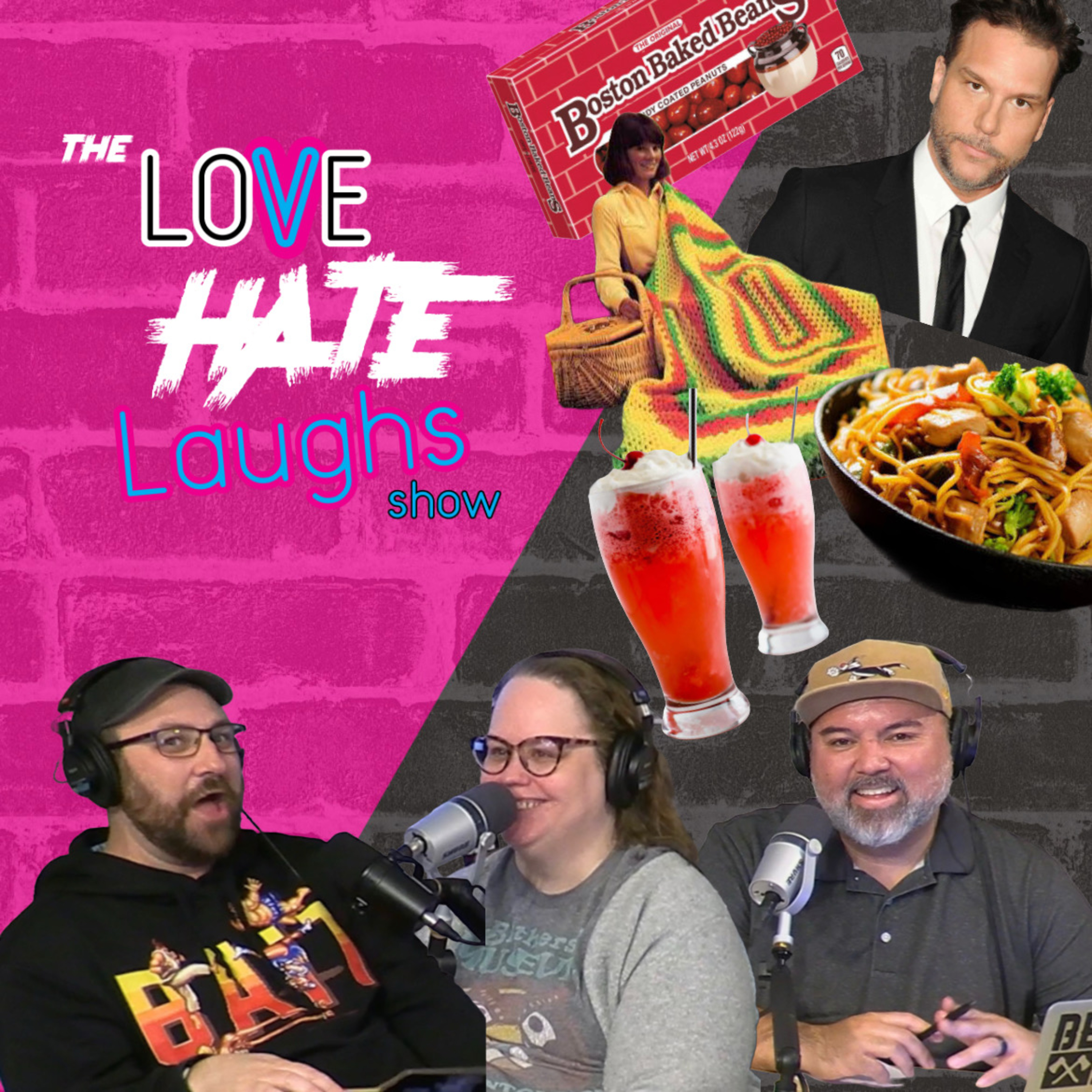 What do Chow Mein, Italian Sodas, Afghan blankets, Dane Cook, and Boston Baked Beans have in common? episode artwork