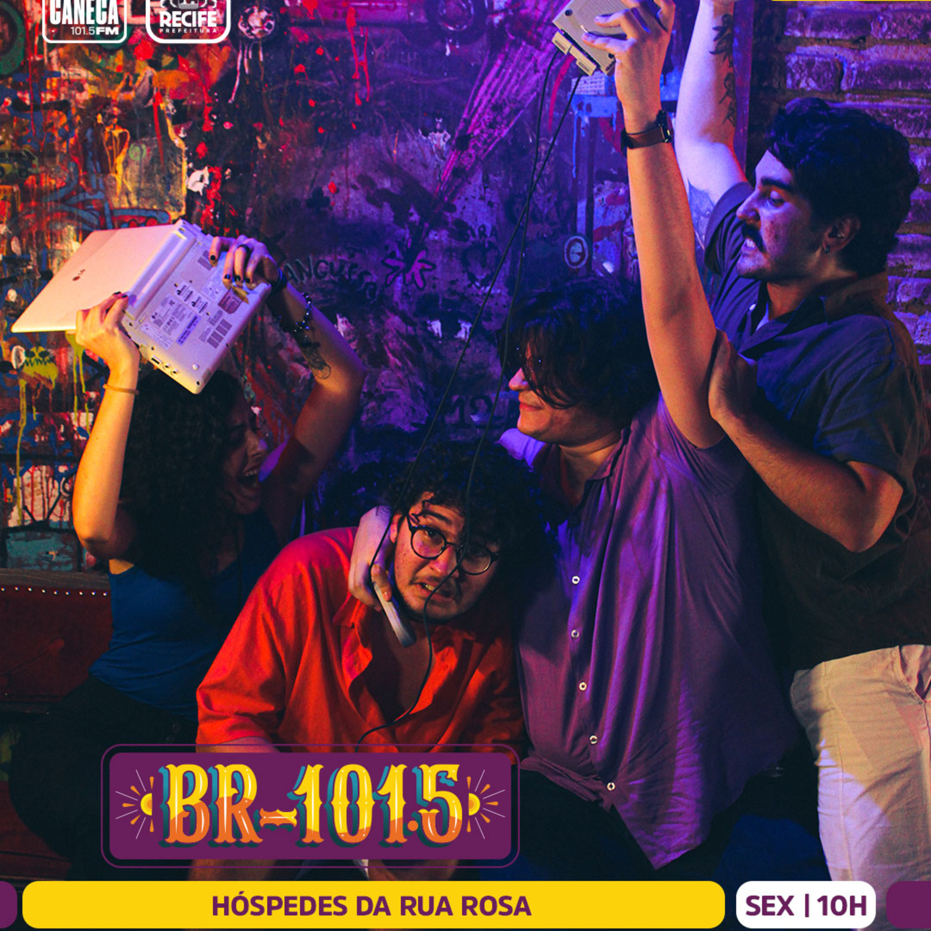 BR-101.5 | Show no Estelita Bar da Hóspedes da Rua Rosa, com Vitão, Johnny e Marçal  episode artwork