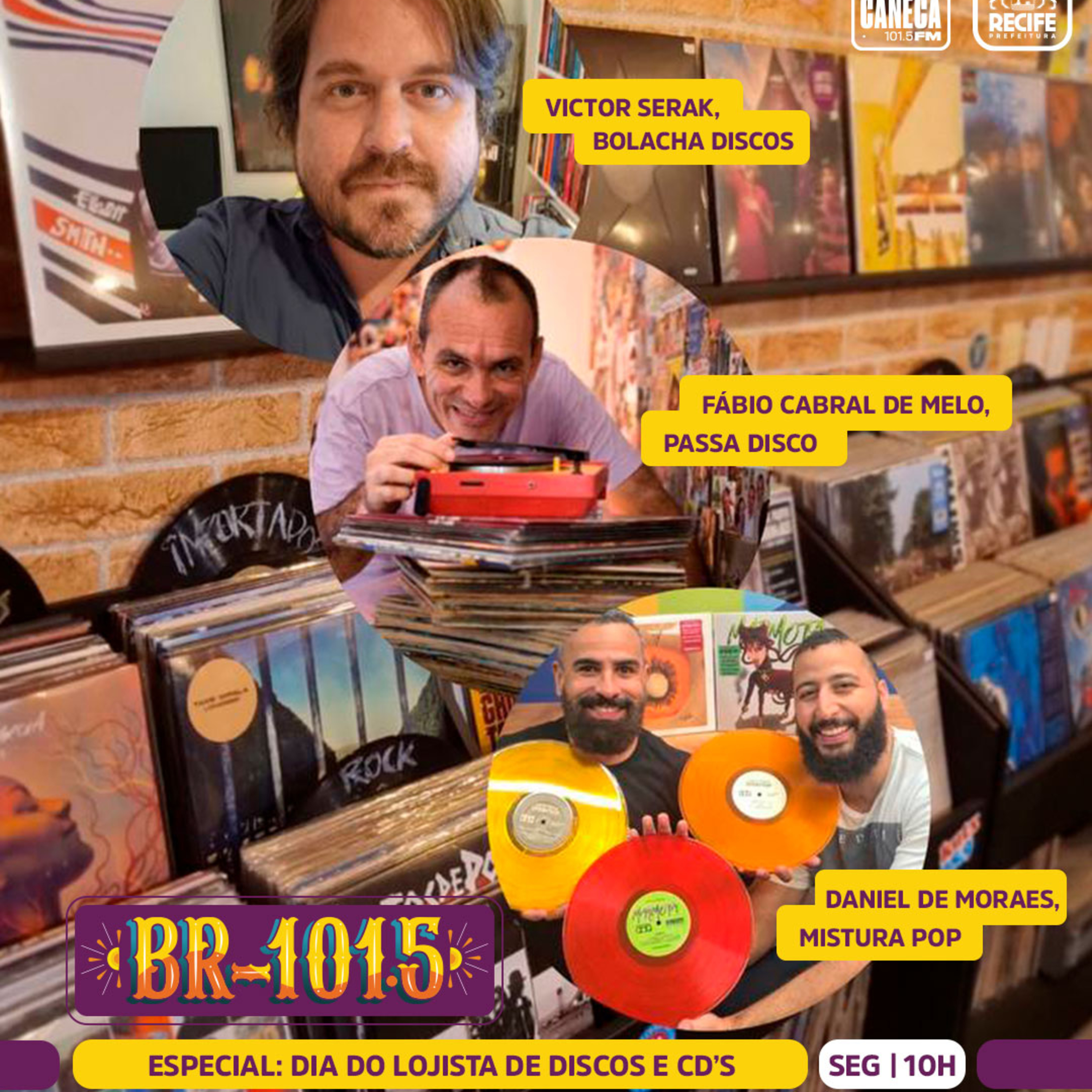 BR-101.5 | Debate especial sobre o Dia do lojista de CD, com Fábio Cabral de Mello, Victor Serak e Daniel de Moraes episode artwork